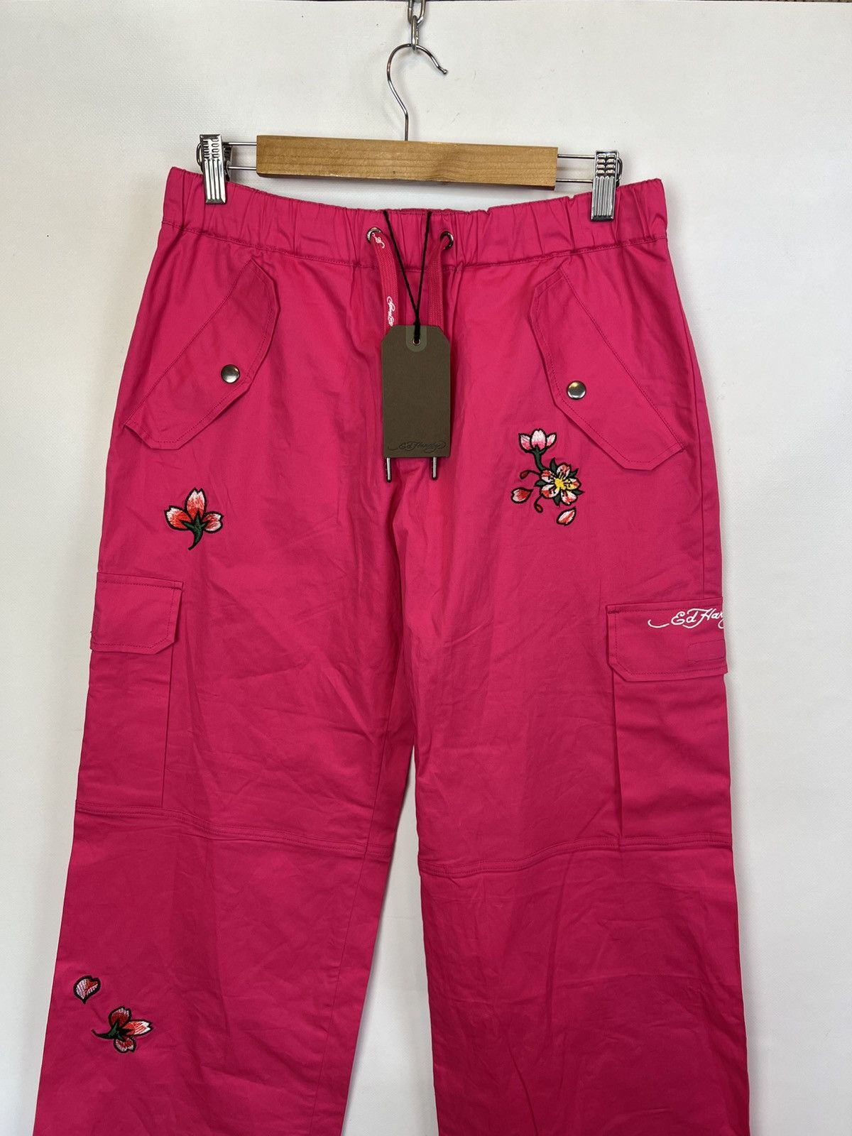Other Vintage Ed Hardy Skull blossom magenta opium pink pants Size 30" / US 8 / IT 44 - 5 Thumbnail
