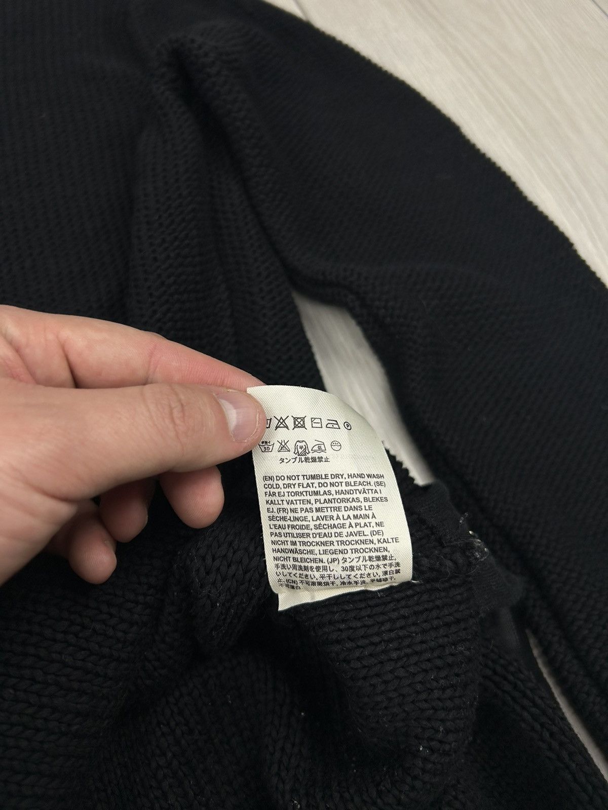Acne Studios Acne Studios Sade PSS14 Oversize Side Zippers Knit Black XS Size XS / US 0-2 / IT 36-38 - 8 Thumbnail