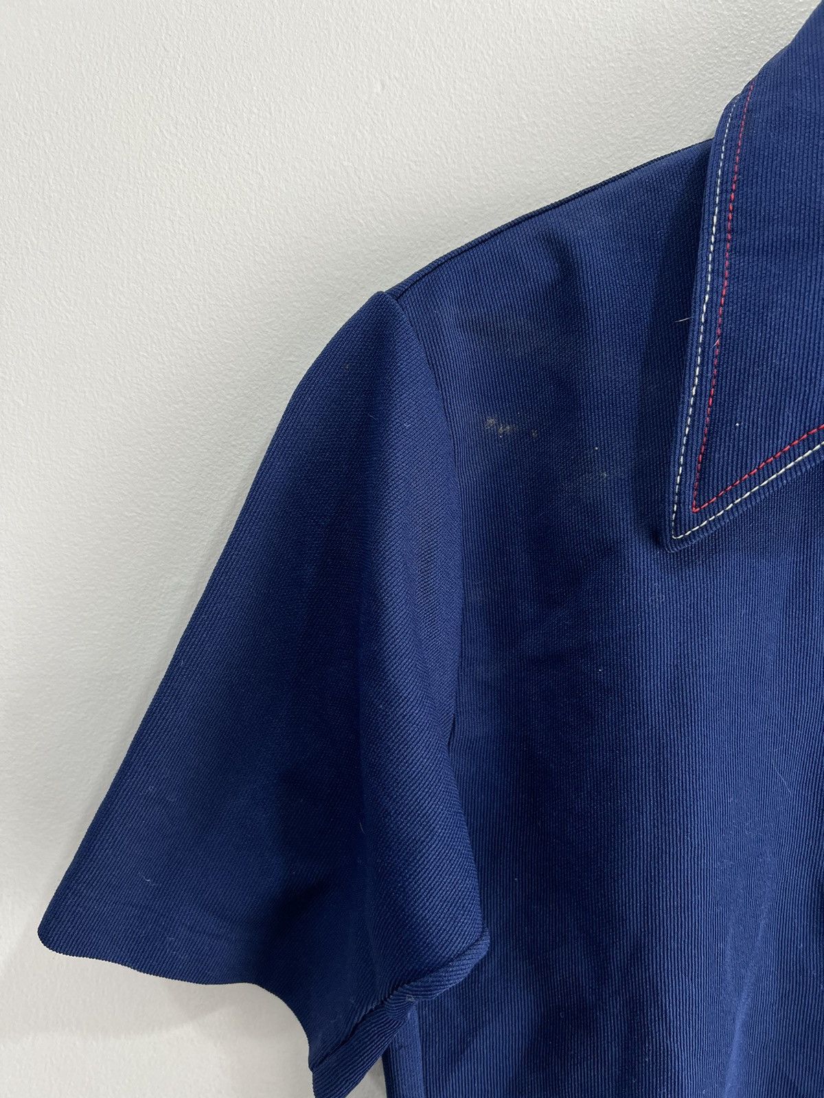 Vintage Vtg 70s Campus Ultra Knit Collared Polo Shirt Button sweater Size US S / EU 44-46 / 1 - 5 Thumbnail