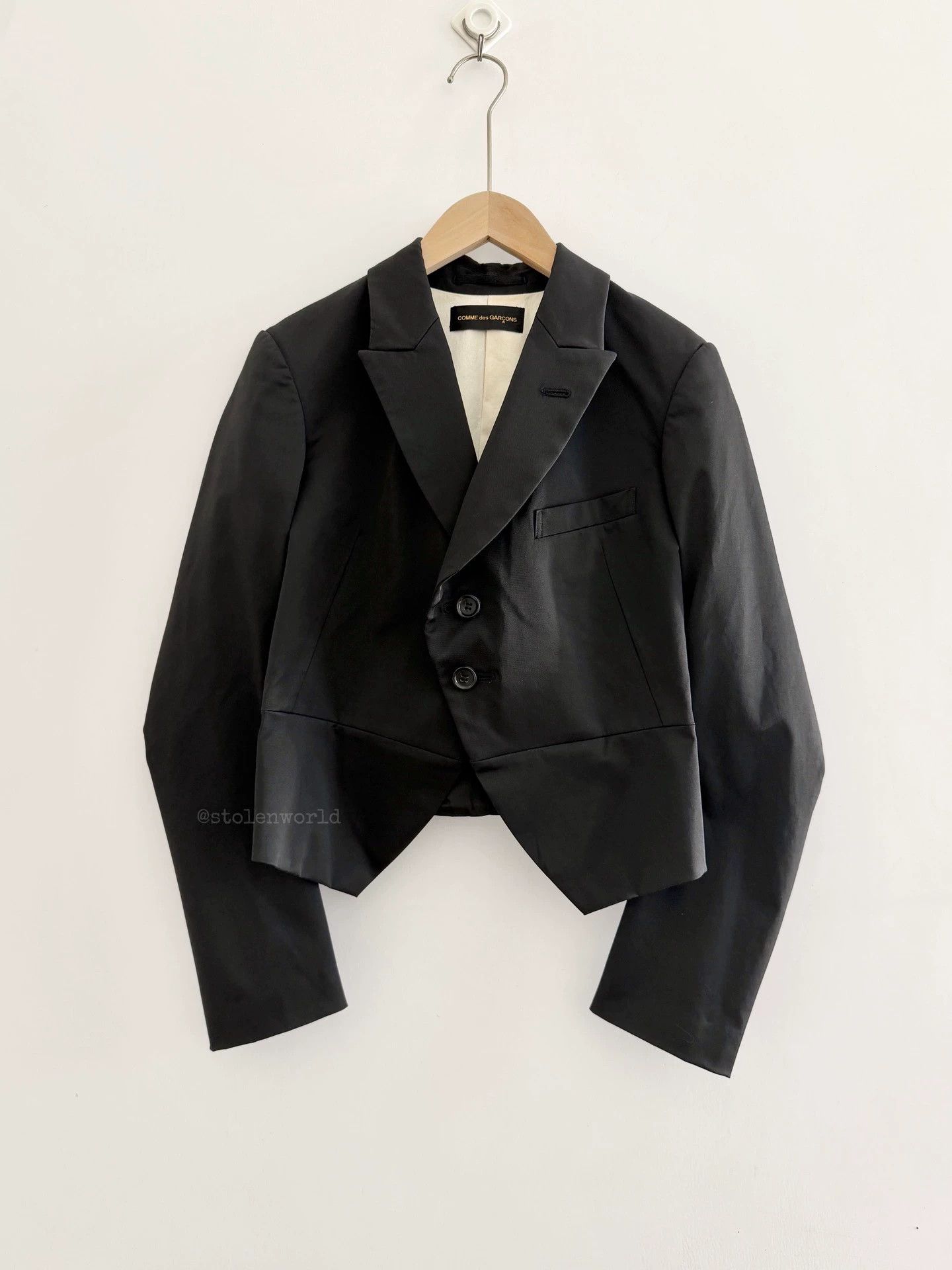 Comme des Garcons Comme des Garçons 2004 AW Scimitar Sleeve Short Jacket F Size US S / EU 44-46 / 1 - 1 Thumbnail
