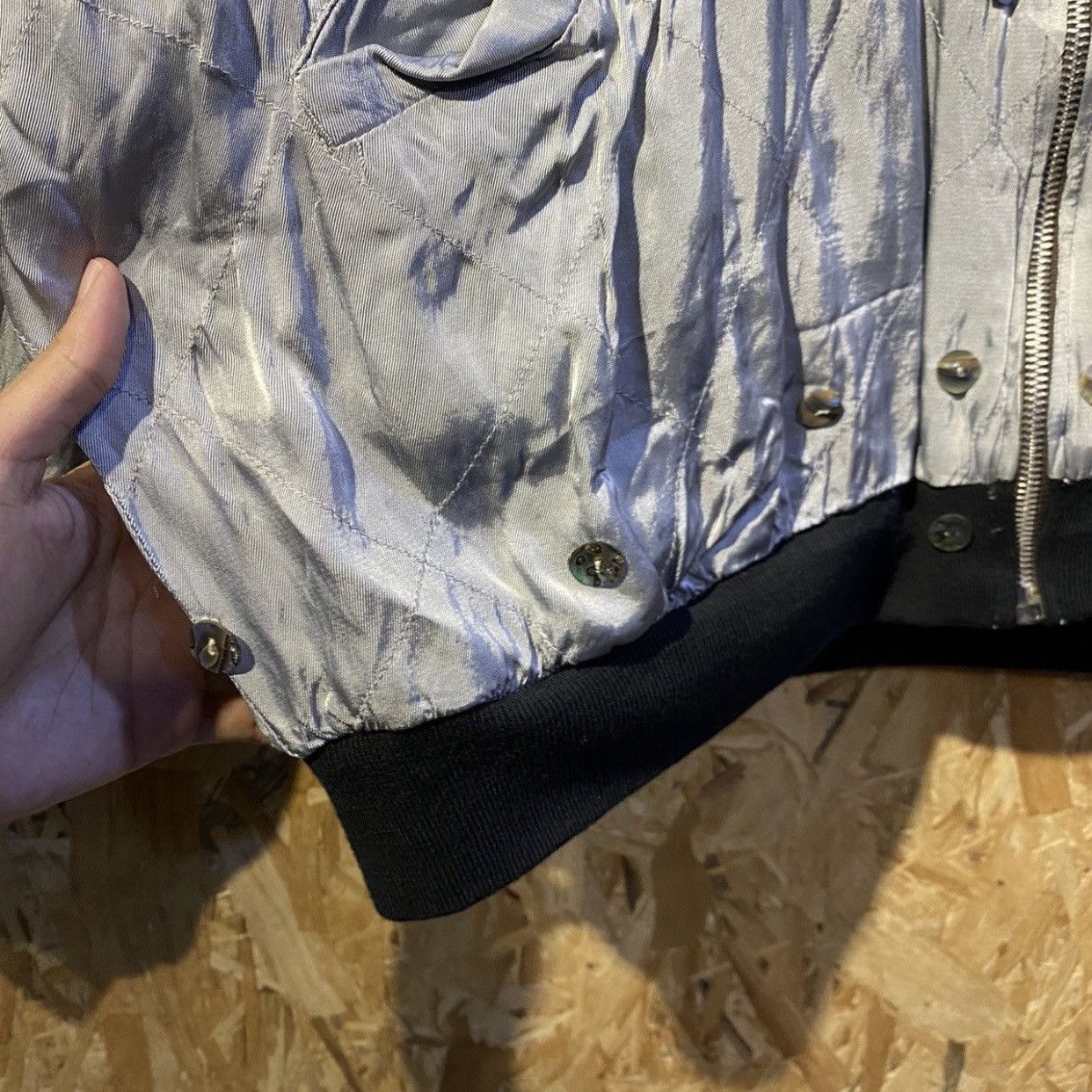 Japanese Brand × Vintage Vintage S.I.D. Japanese Brand Reversible Bomber jackets Size US M / EU 48-50 / 2 - 16 Thumbnail