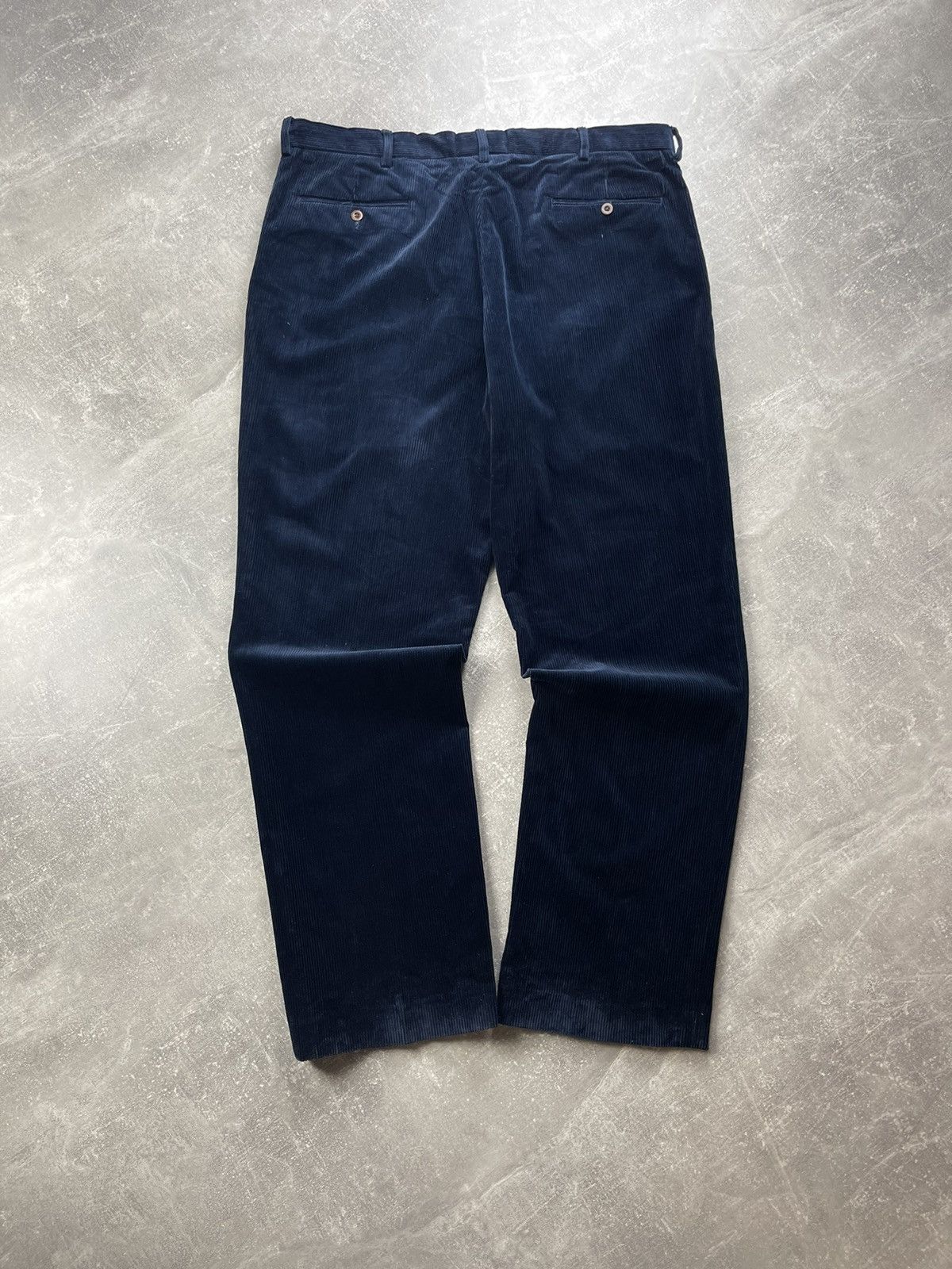 Polo Ralph Lauren Ralph Lauren Blue Luxury Preston Fit Corduroy Pants Size US 38 / EU 54 - 7 Thumbnail