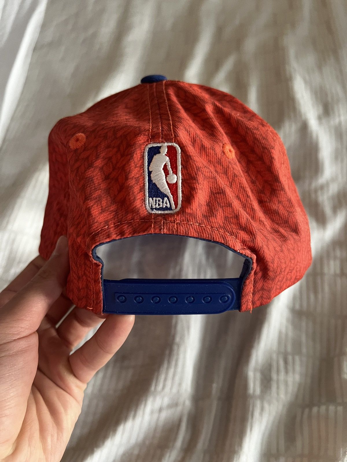 Adidas New York Knicks Official Team Adidas Cap Blue Orange Size ONE SIZE - 5 Thumbnail