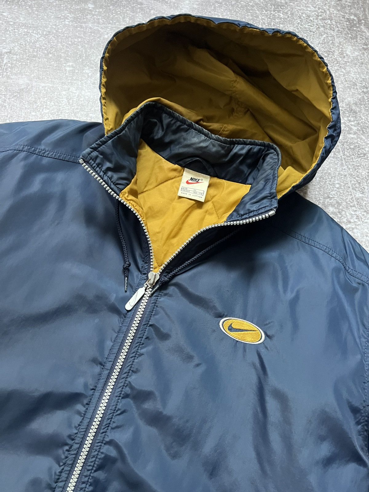 Nike Nike Vintage Jacket Big Logo Cental Swoosh Streetwear Size US XL / EU 56 / 4 - 7 Thumbnail