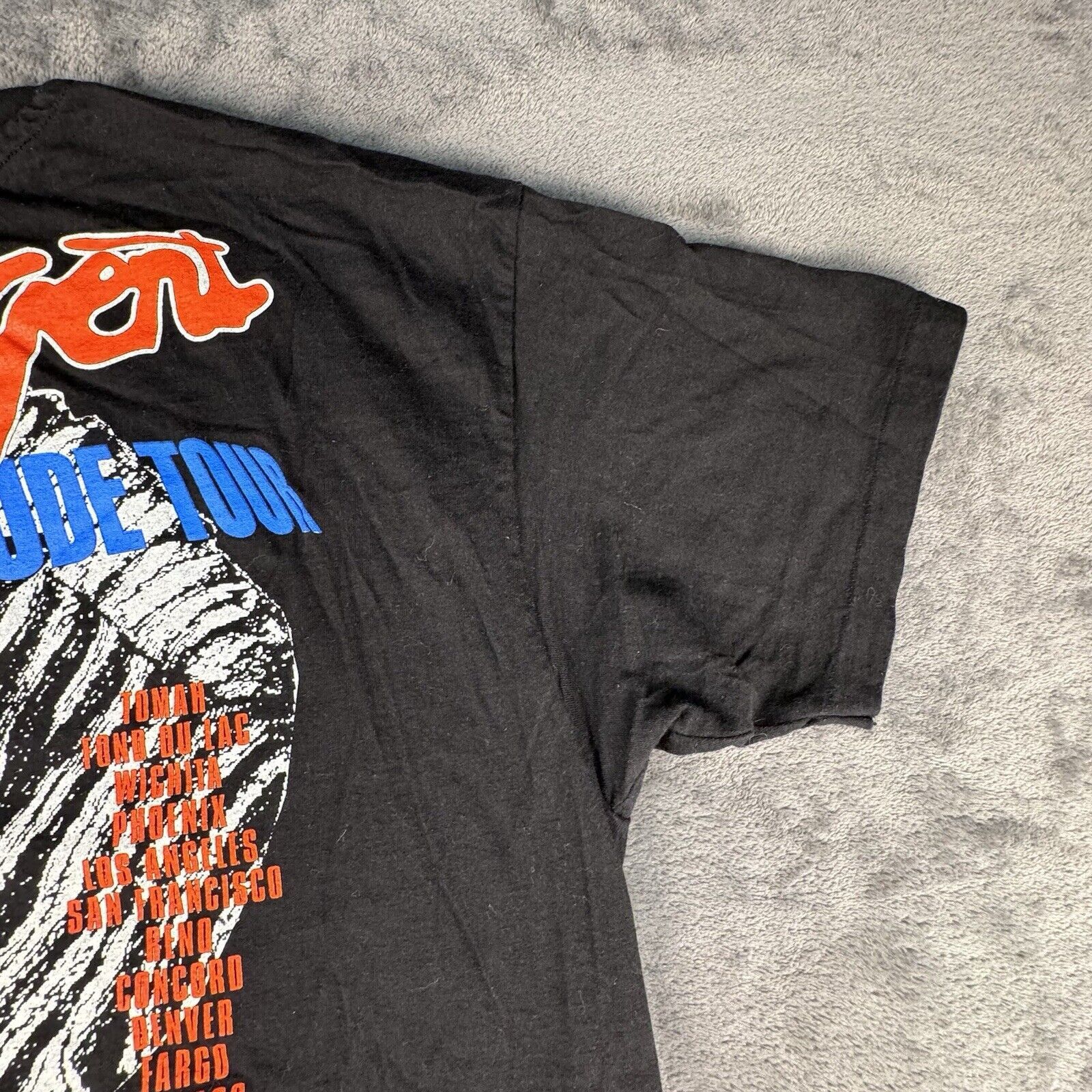 Hanes Vintage 90s Ted Nugent Rock Graphic Band T Shirt Hanes XL Size US XL / EU 56 / 4 - 14 Thumbnail