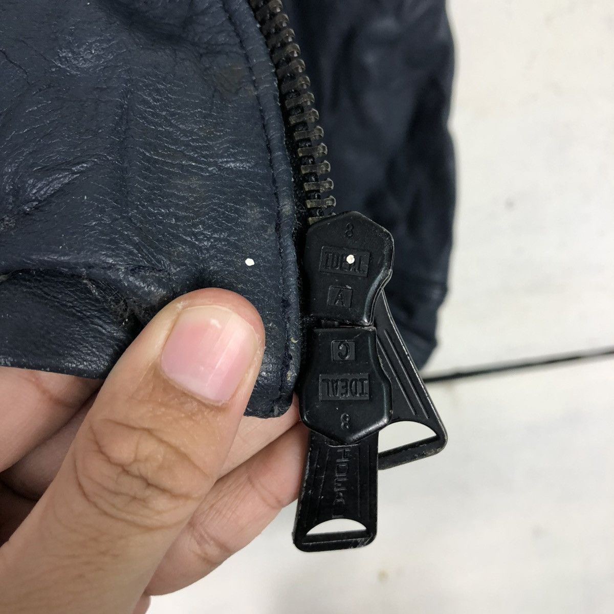Japanese Brand 🔥VINTAGE BIKER LEATHER JACKET RATTLE TRAP ISSEY MIYAKE Size US S / EU 44-46 / 1 - 19 Thumbnail