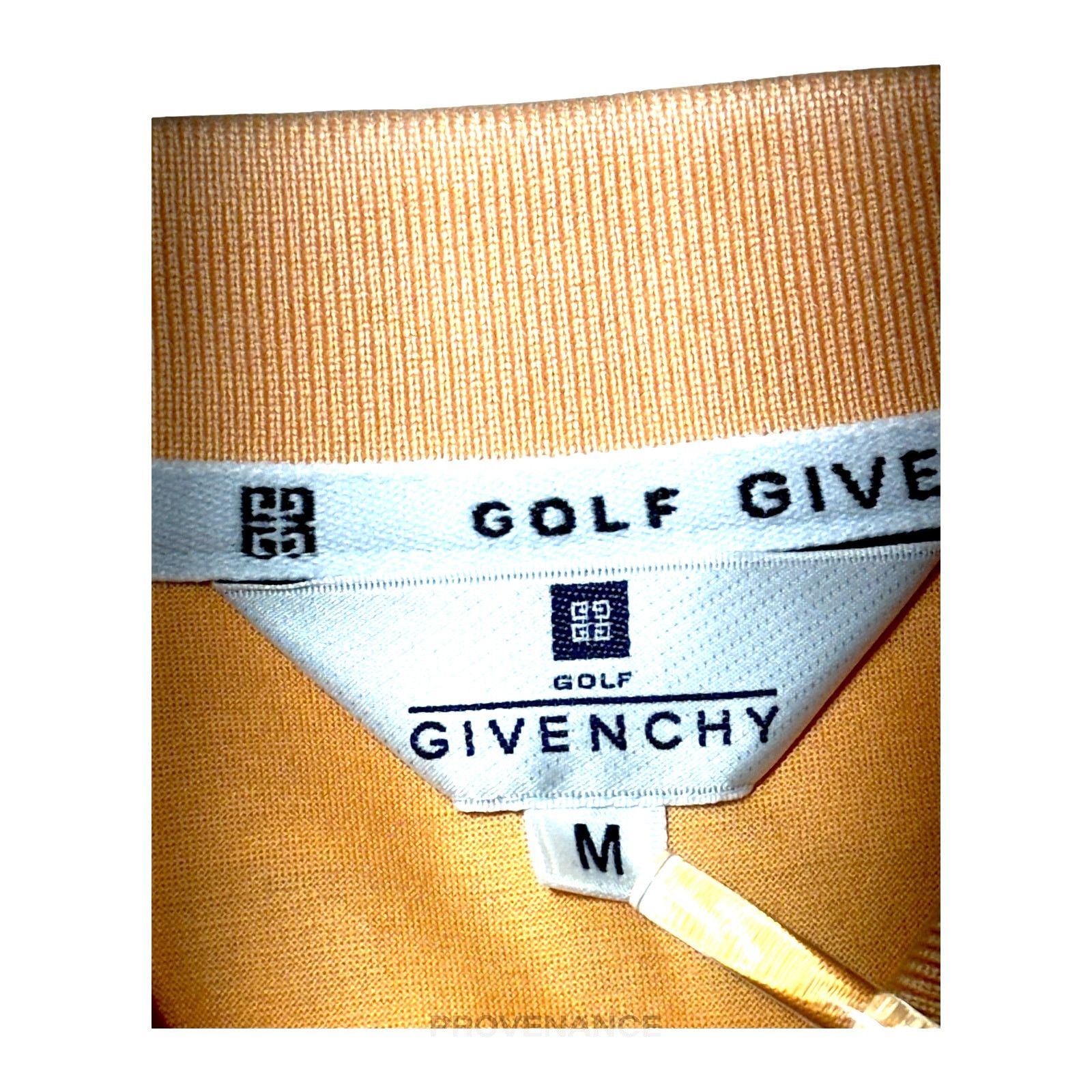Givenchy 🔴 Givenchy Embroidered Golf 4G Polo Shirt - Peach M Size US M / EU 48-50 / 2 - 7 Thumbnail