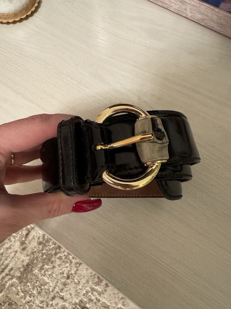 Gucci Gucci Patent Leather Belt Size ONE SIZE - 1 Thumbnail