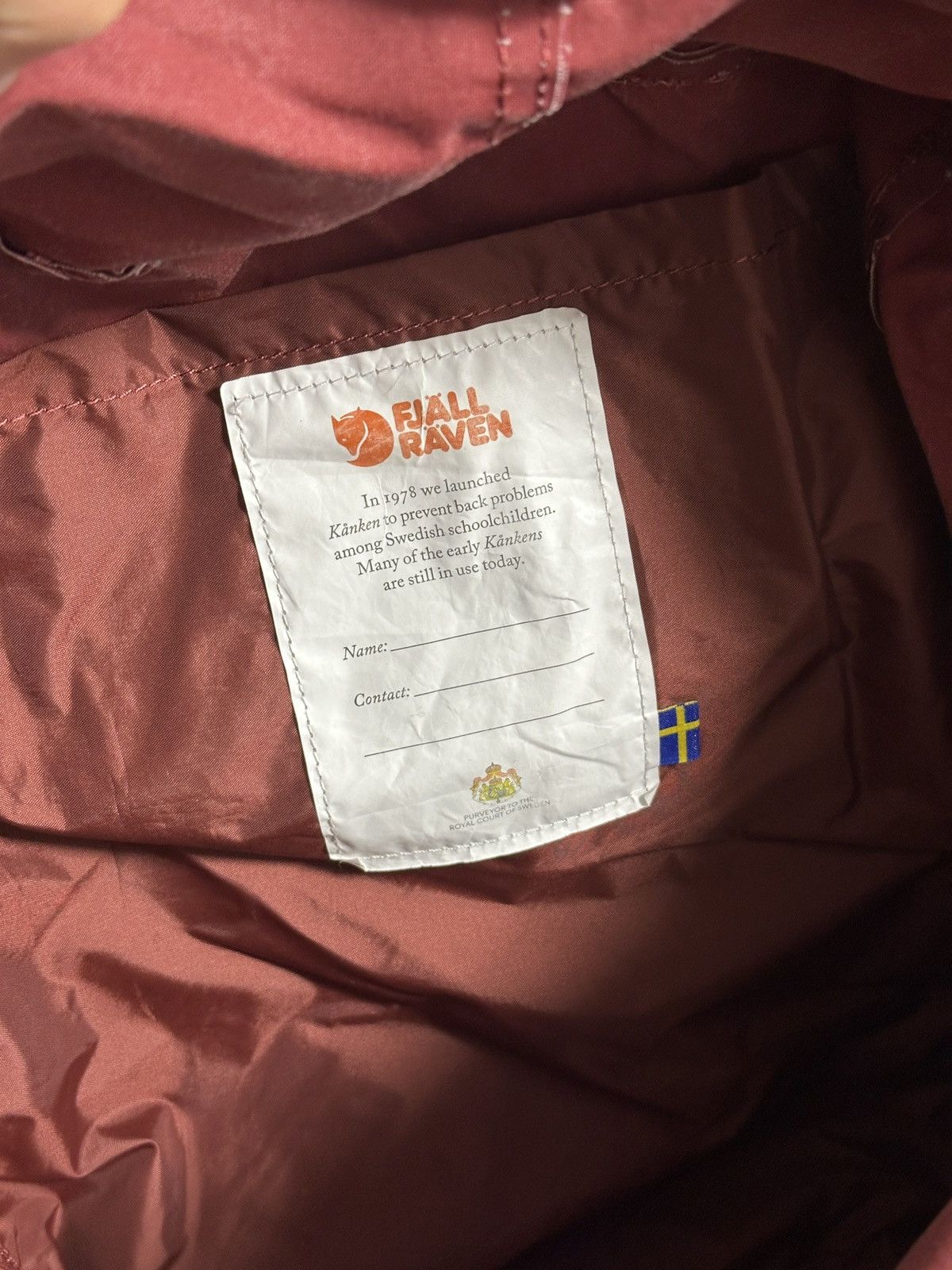 Fjallraven Rare Fjallraven 23510 Kanken Bag Washed Style Y2K Size ONE SIZE - 13 Thumbnail