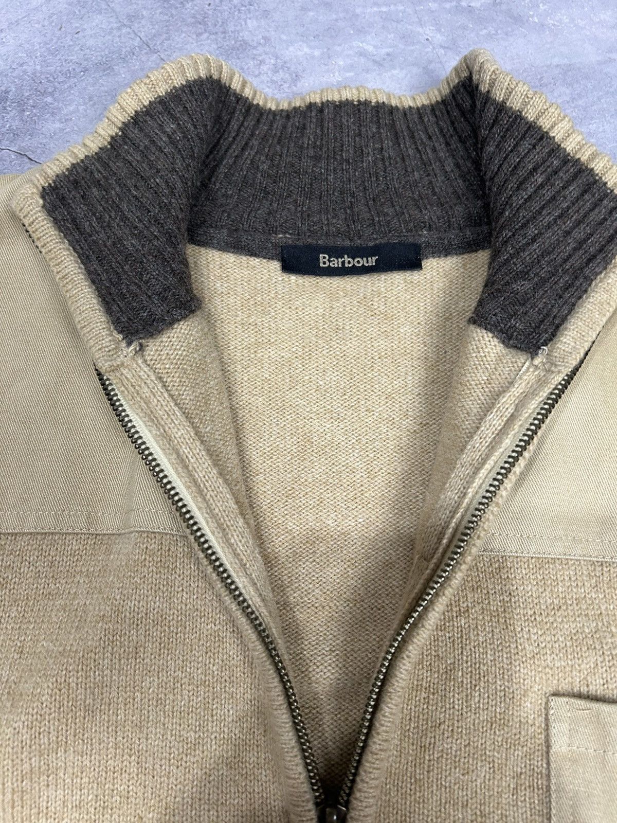 Barbour Barbour Wool Sweaters Knit Zip Size US M / EU 48-50 / 2 - 6 Thumbnail