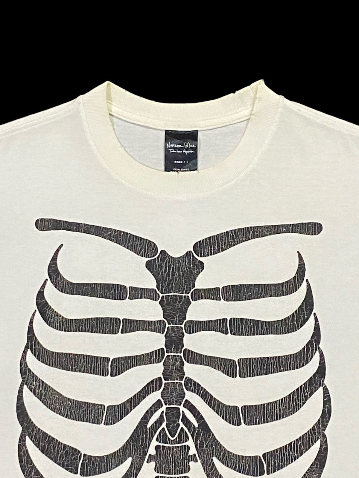 Number (N)ine Rare‼️Number Nine Skeleton Ribcage Shirt Size US S / EU 44-46 / 1 - 12 Thumbnail