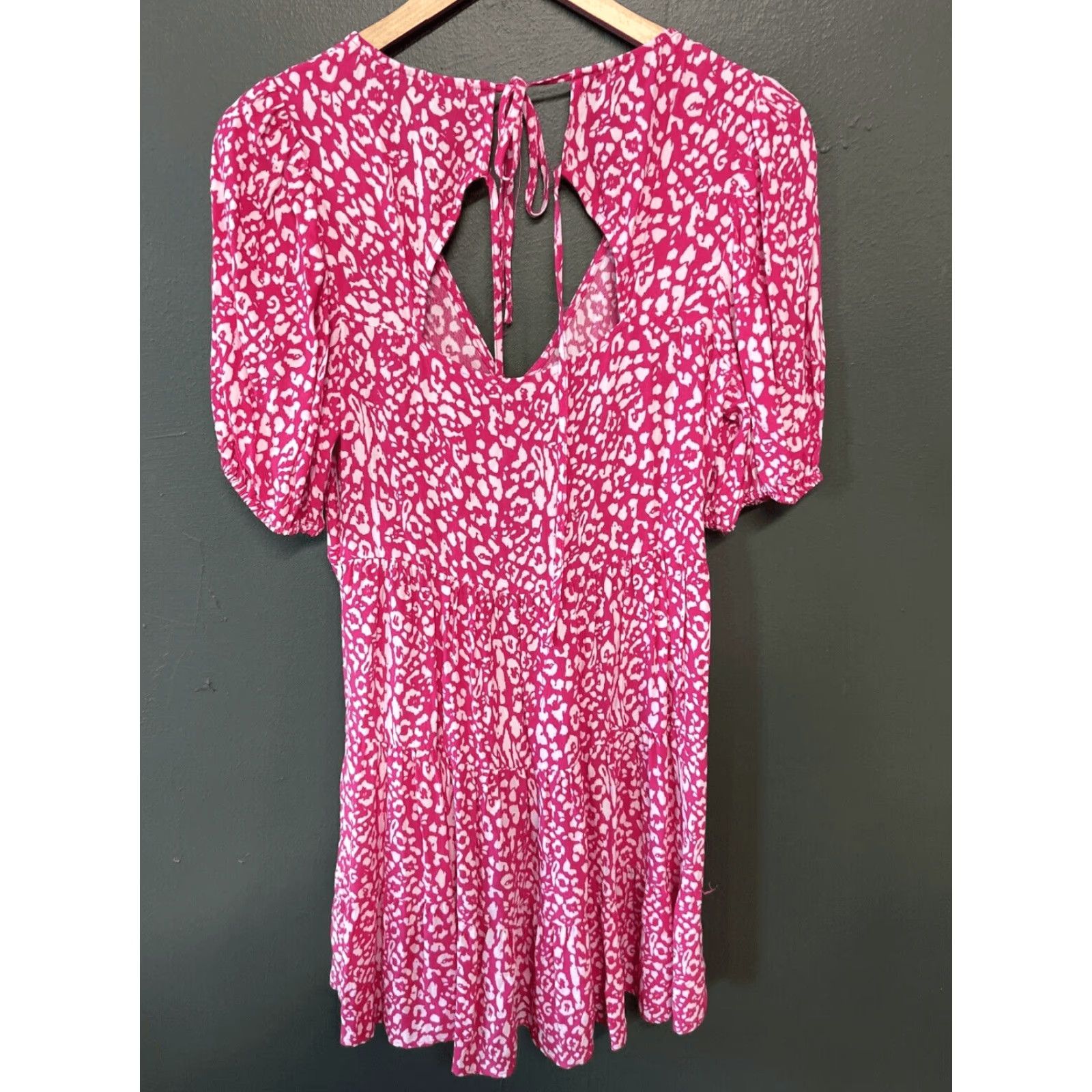 Zara ZARA Dress Pink Floral Blouson 3/4 Sleeve Midi Womens M Pink Floral Casual Regular Polyester Midi Dress Womens Mens? Size M / US 6-8 / IT 42-44 - 3 Thumbnail
