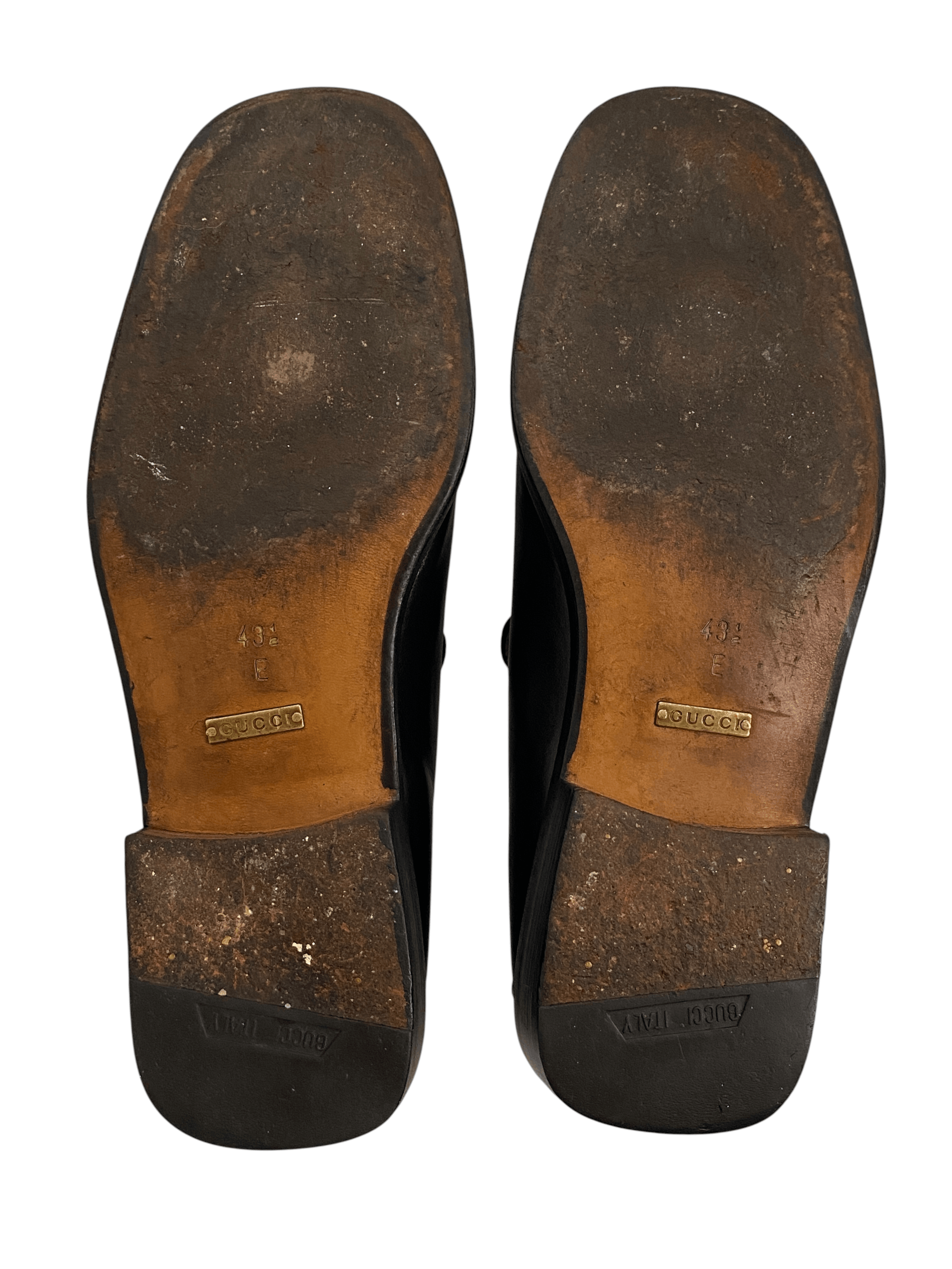 Gucci Gucci Horsebit GG Classic Dress Black Leather Loafers Shoes Size US 10.5 / EU 43-44 - 14 Thumbnail