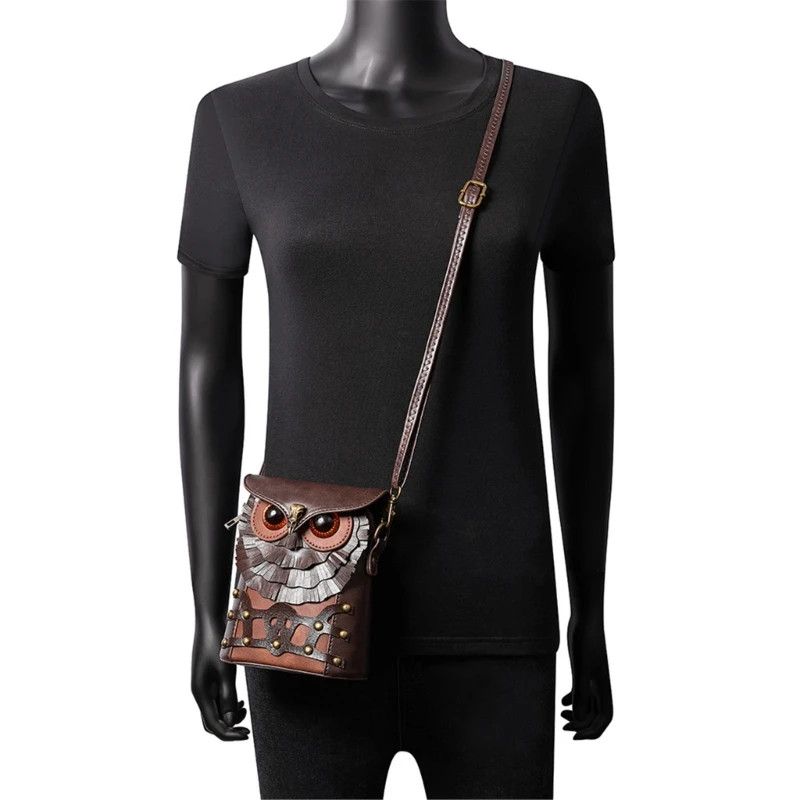 Other Steampunk Owl Bag Size ONE SIZE - 6 Thumbnail