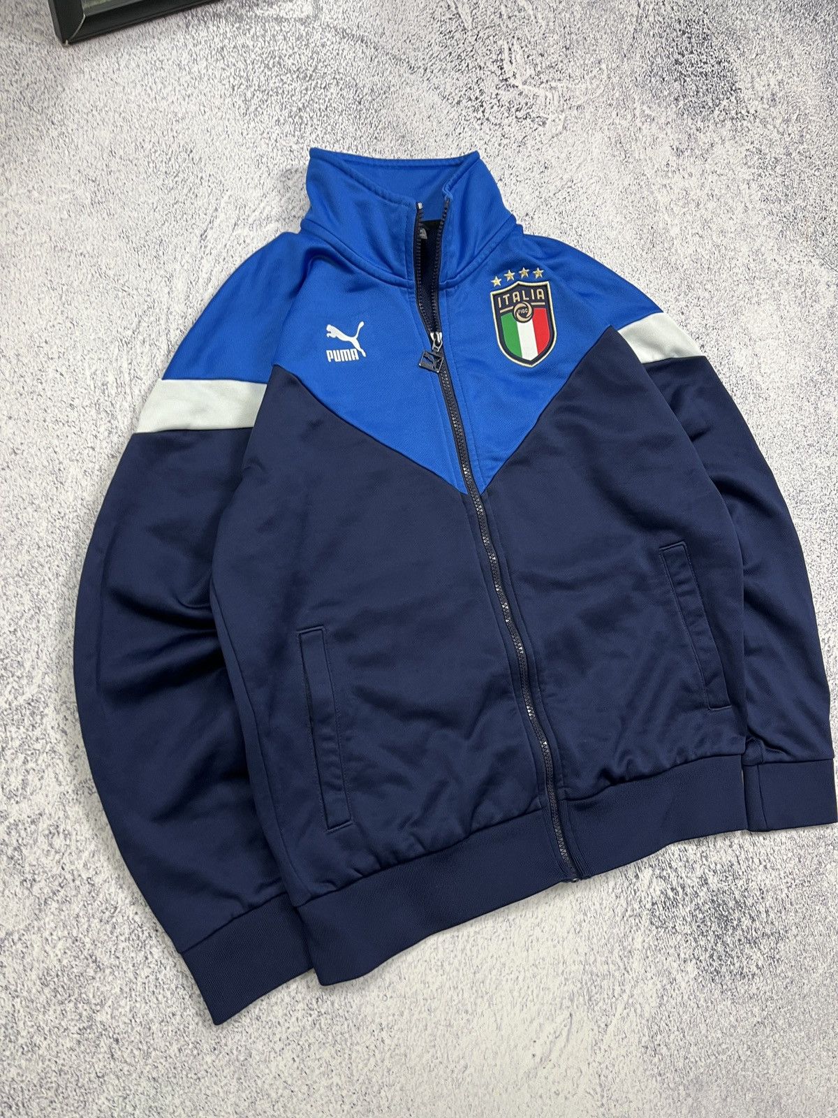 Puma Puma Italy Team Football Track Jacket Soccer Jersey Hype Size US S / EU 44-46 / 1 - 4 Thumbnail