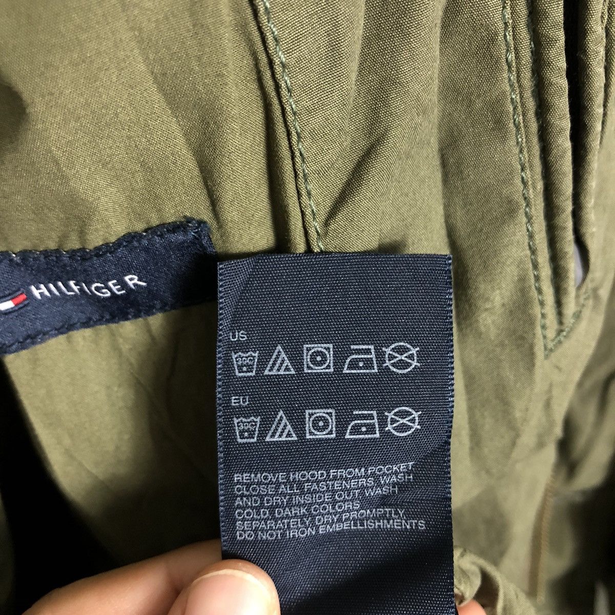 Japanese Brand 🔥90’s Design Biker Military Jacket Tommy Hilfiger Size US M / EU 48-50 / 2 - 20 Thumbnail