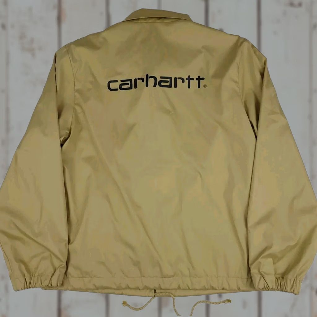 Carhartt VINTAGE Carhartt Lined Windbreaker Jacket Men L Gold Very Rare Sample NWT Coach Zip Front Size US L / EU 52-54 / 3 - 1 Thumbnail