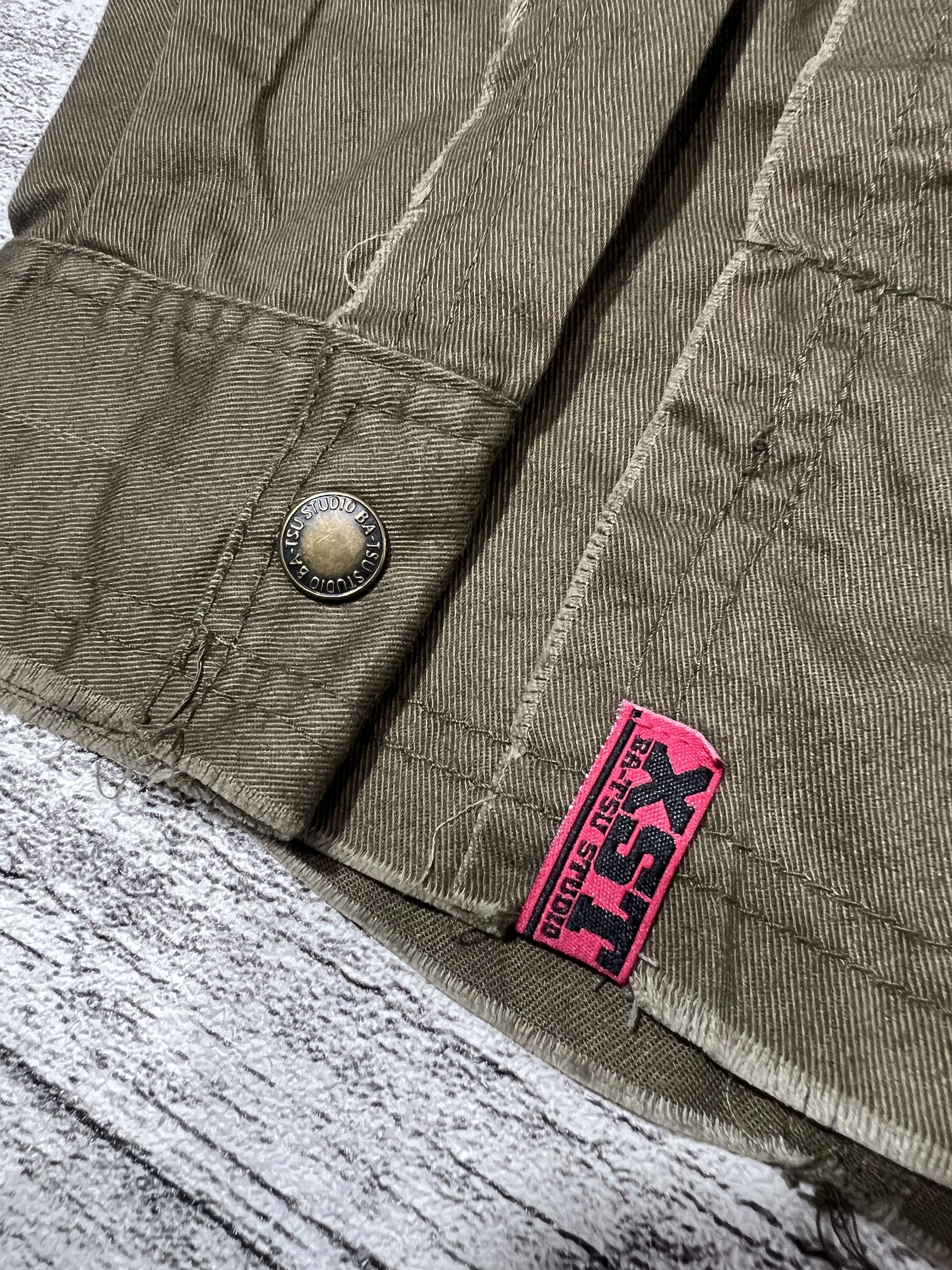 Japanese Brand 2000s Archival Batsu Poem Bono Distress Hodded y2k Lgb Ifsix Size US XS / EU 42 / 0 - 7 Thumbnail
