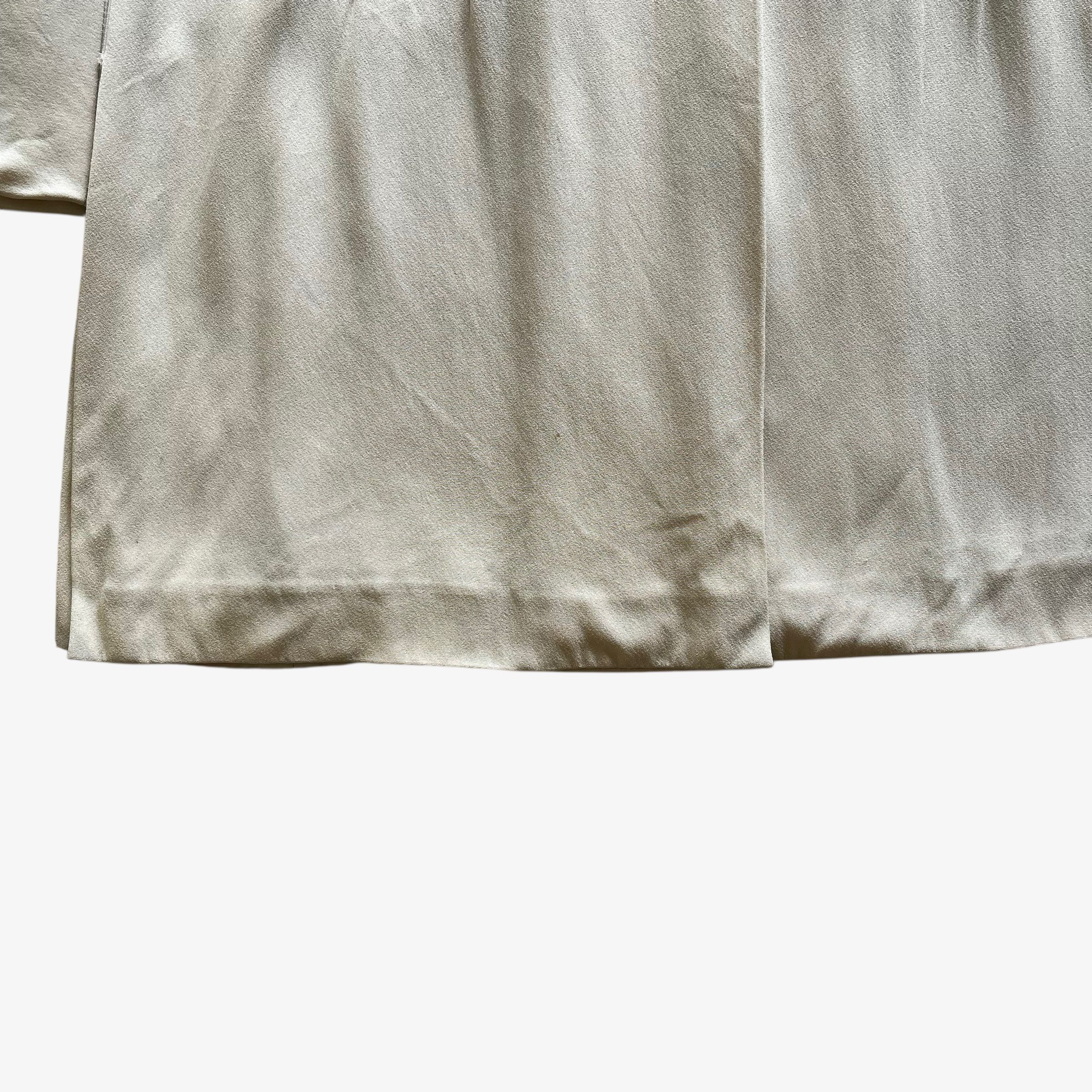 Sportmax Vintage Y2K Women's Max Mara Sportmax Cream Coat Size S / US 4 / IT 40 - 8 Thumbnail