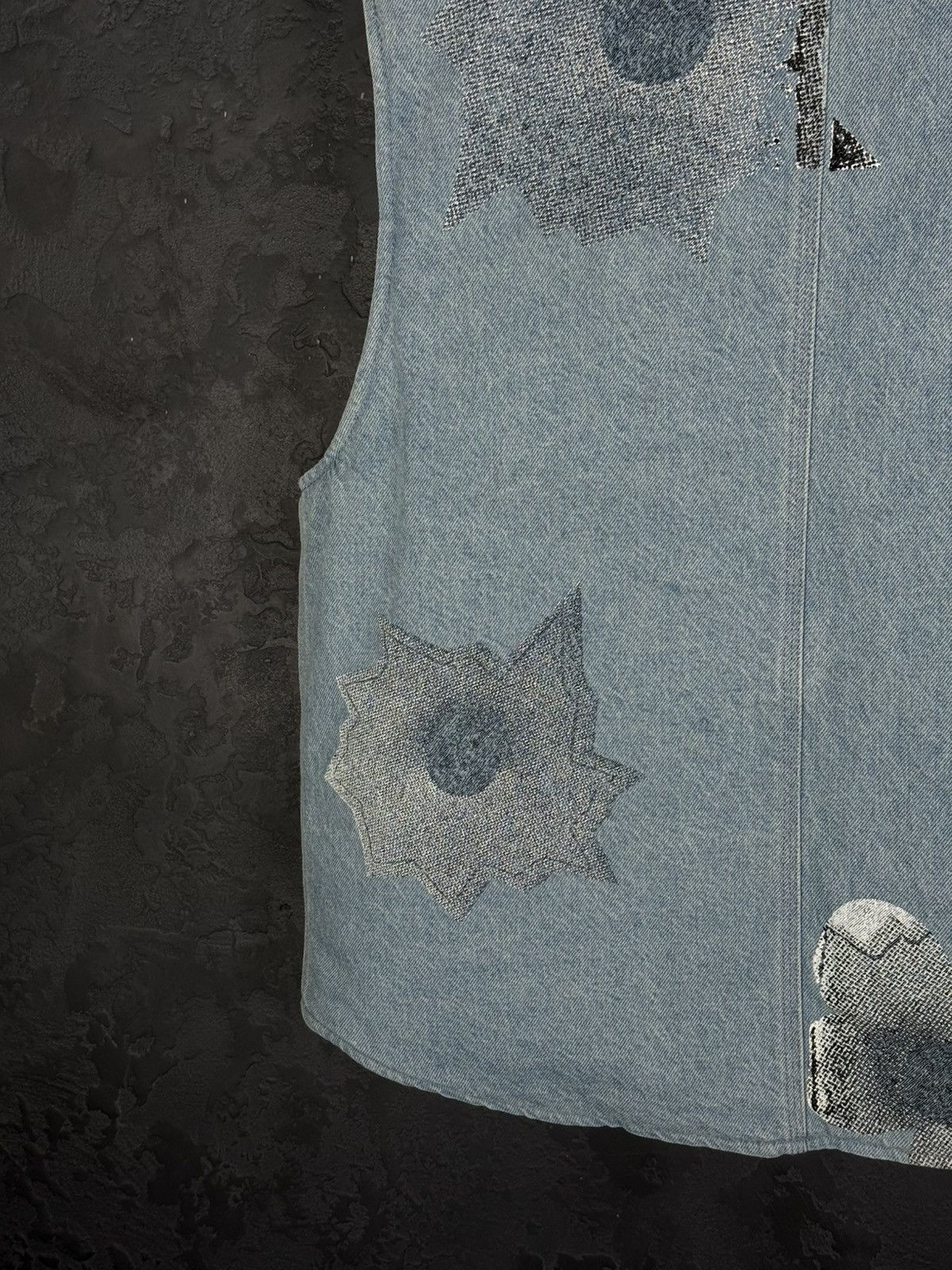 Supreme Supreme Nate Lowman Work Vest Denim (Large) Size US L / EU 52-54 / 3 - 18 Thumbnail