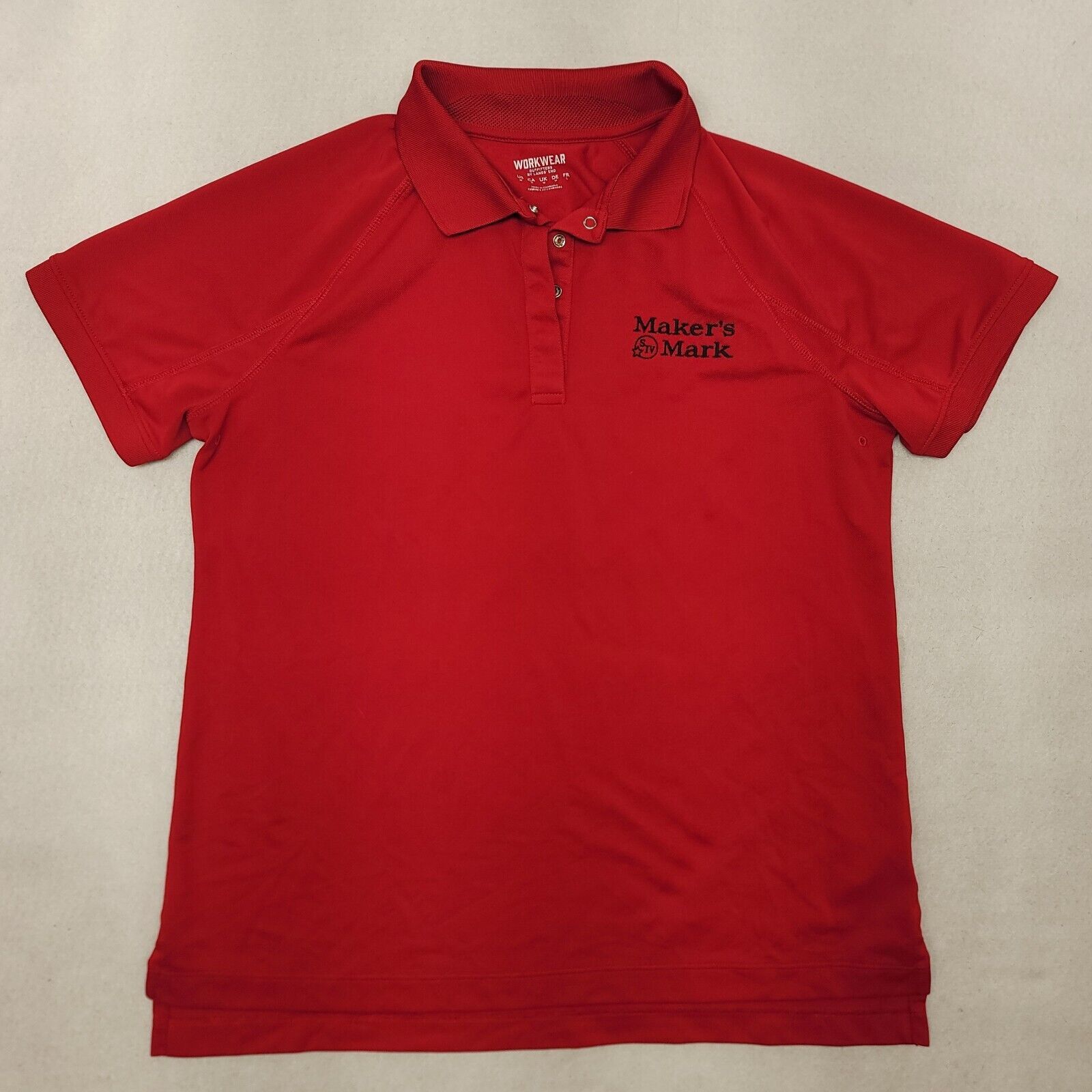 Lands' End Lands End Casual Pullover Polo Shirt Adult Mens Size M Red Size US M / EU 48-50 / 2 - 2 Thumbnail