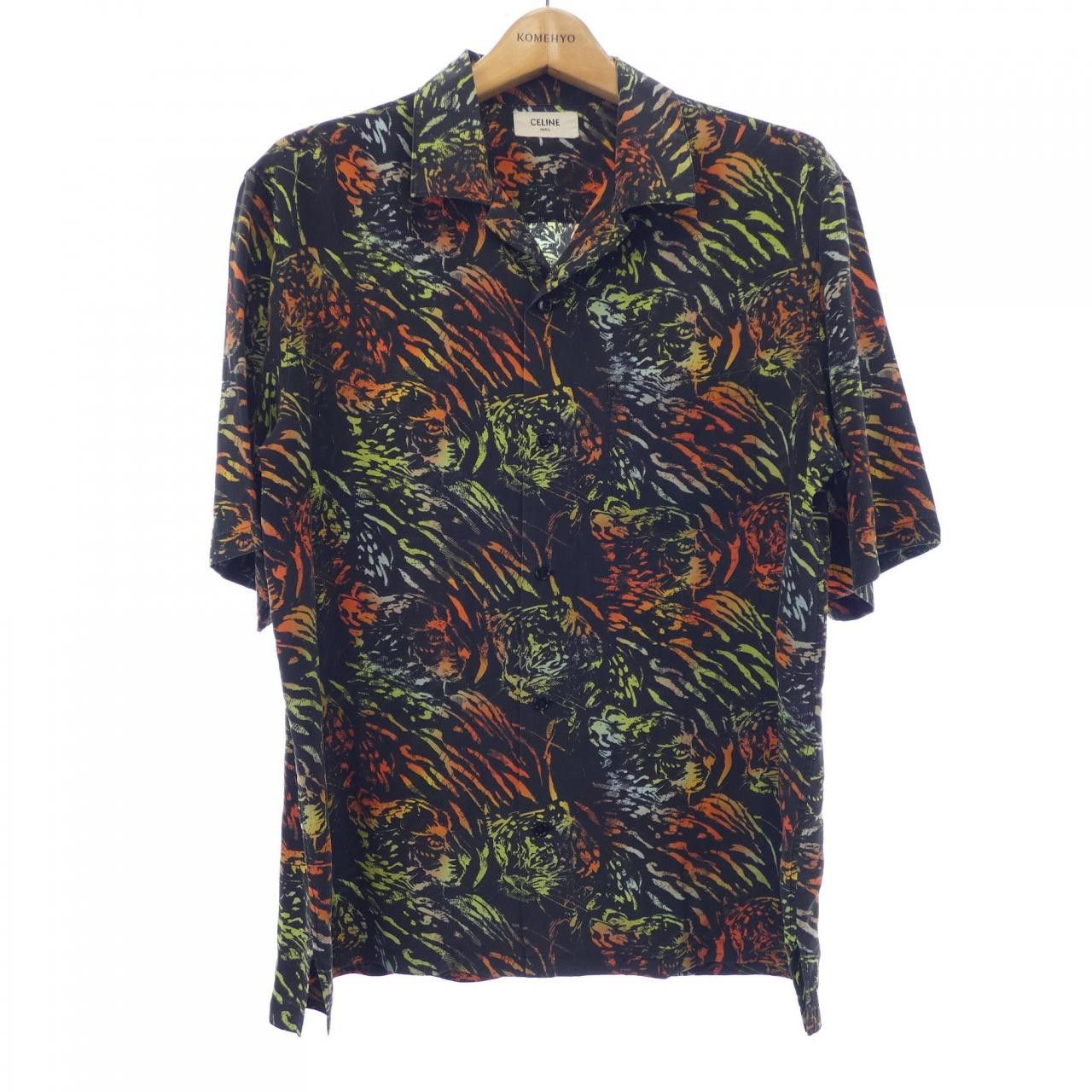 Celine Celine Celine S/S Shirt Silk Shirt Textile Tops 2C946643T DUTY FREE for USA Size ONE SIZE - 1 Thumbnail