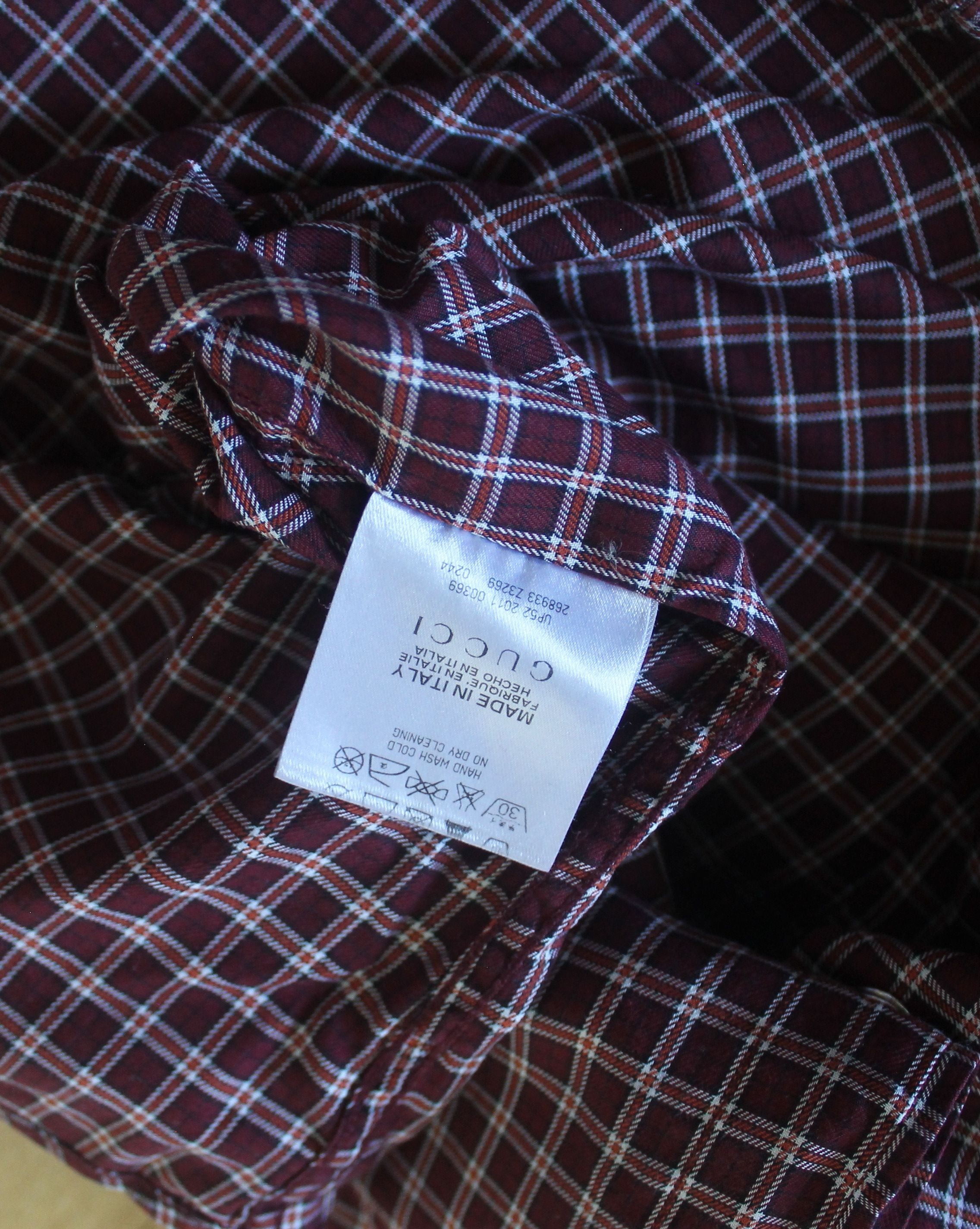 Gucci Checked Shirt