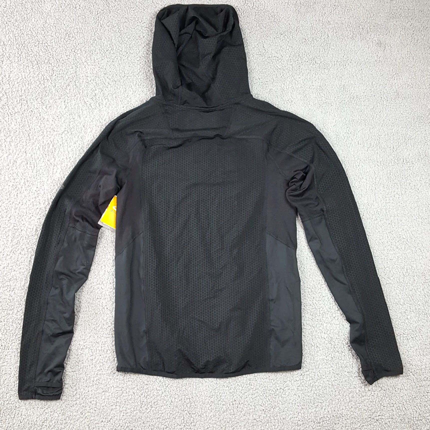 Champion VINTAGE Champion Windbreaker Jacket Women's Small Black Hooded Zip Up Duo Dry Athletic 90s Outdoor Sports Casual Pockets Size S / US 4 / IT 40 - 7 Thumbnail