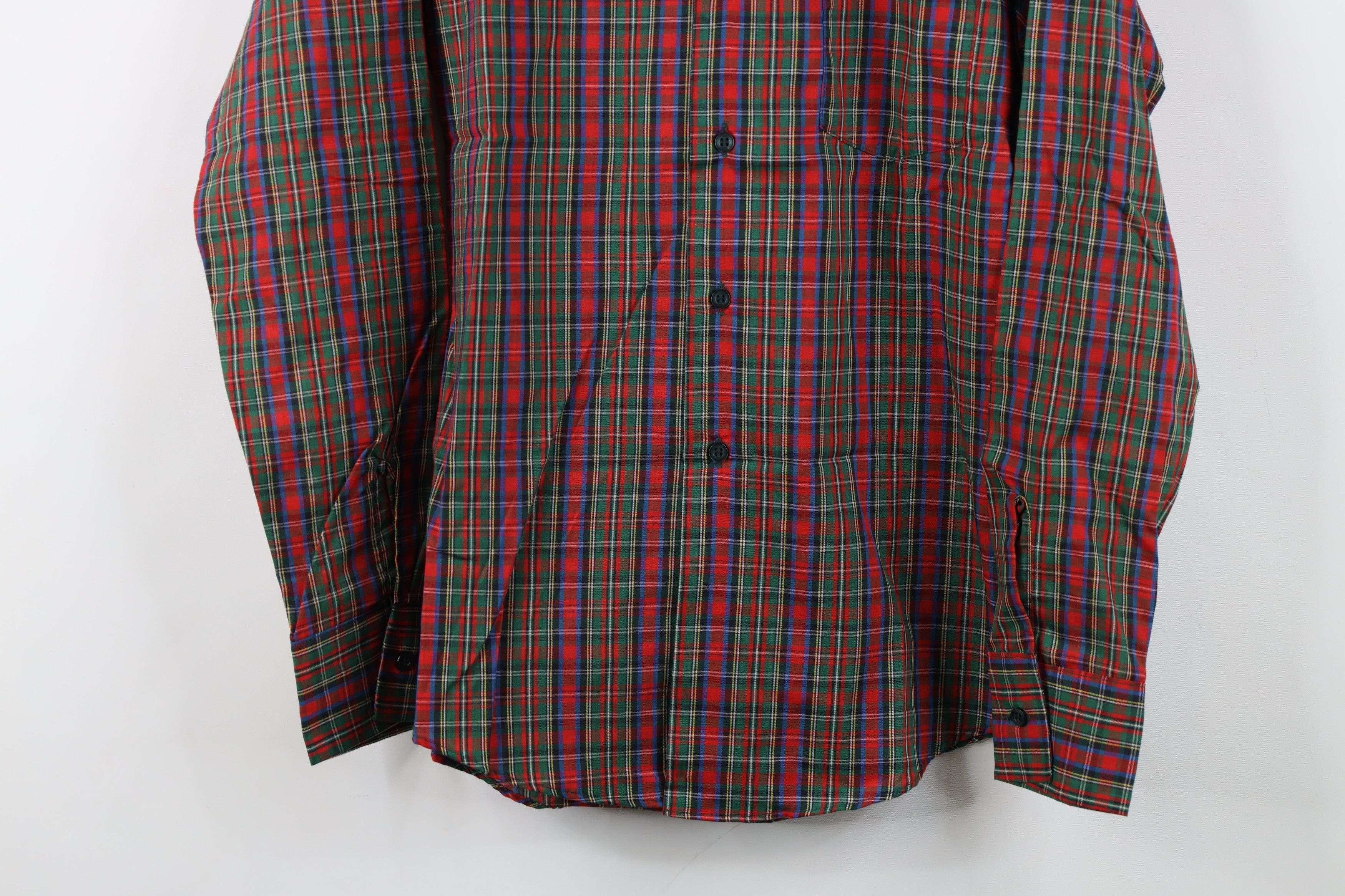 Vintage Deadstock Vintage 70s Streetwear Button Shirt Plaid USA Size US S / EU 44-46 / 1 - 3 Thumbnail