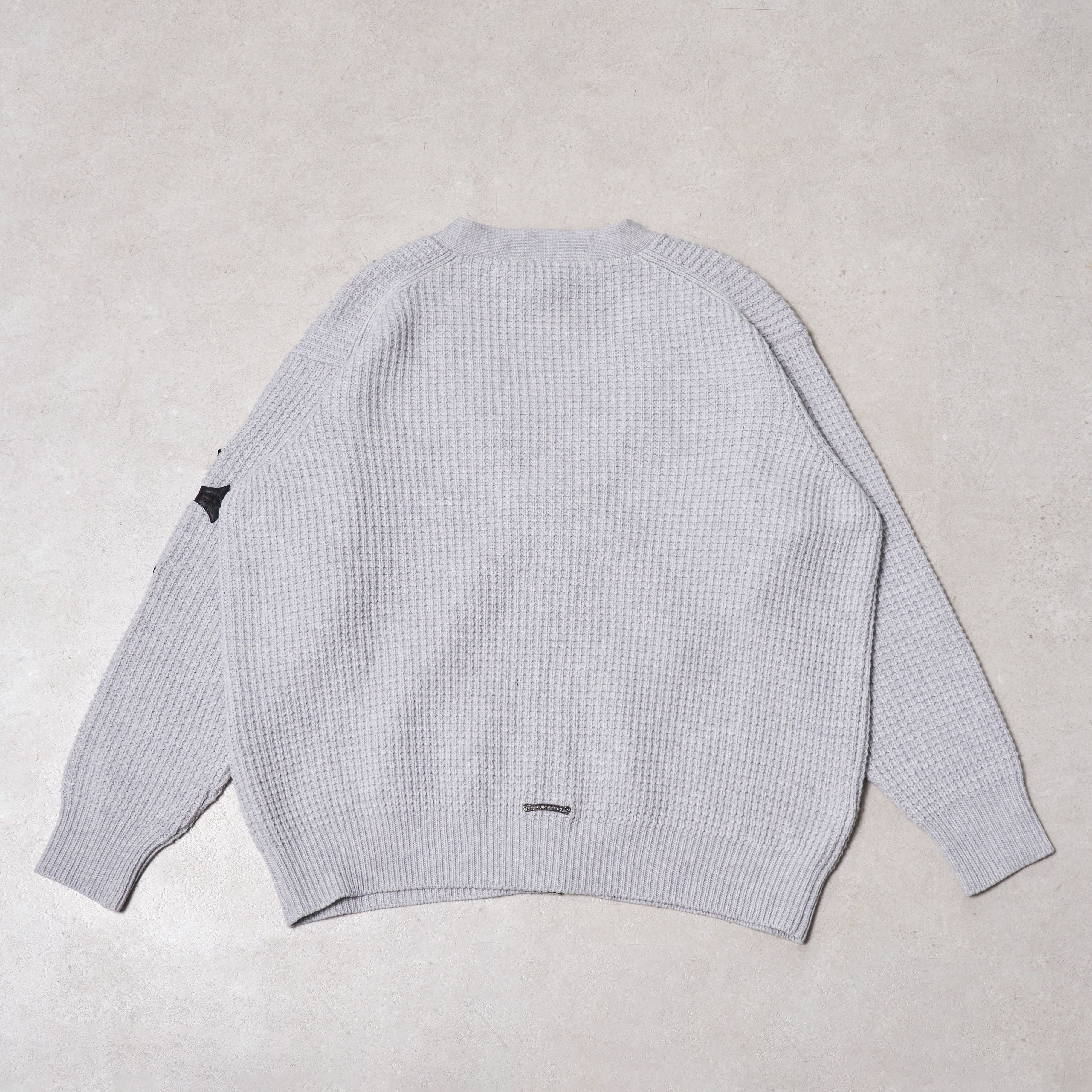 Chrome Hearts CHROME HEARTS Cross Patch Cashmere Cardigan Size US M / EU 48-50 / 2 - 2 Thumbnail