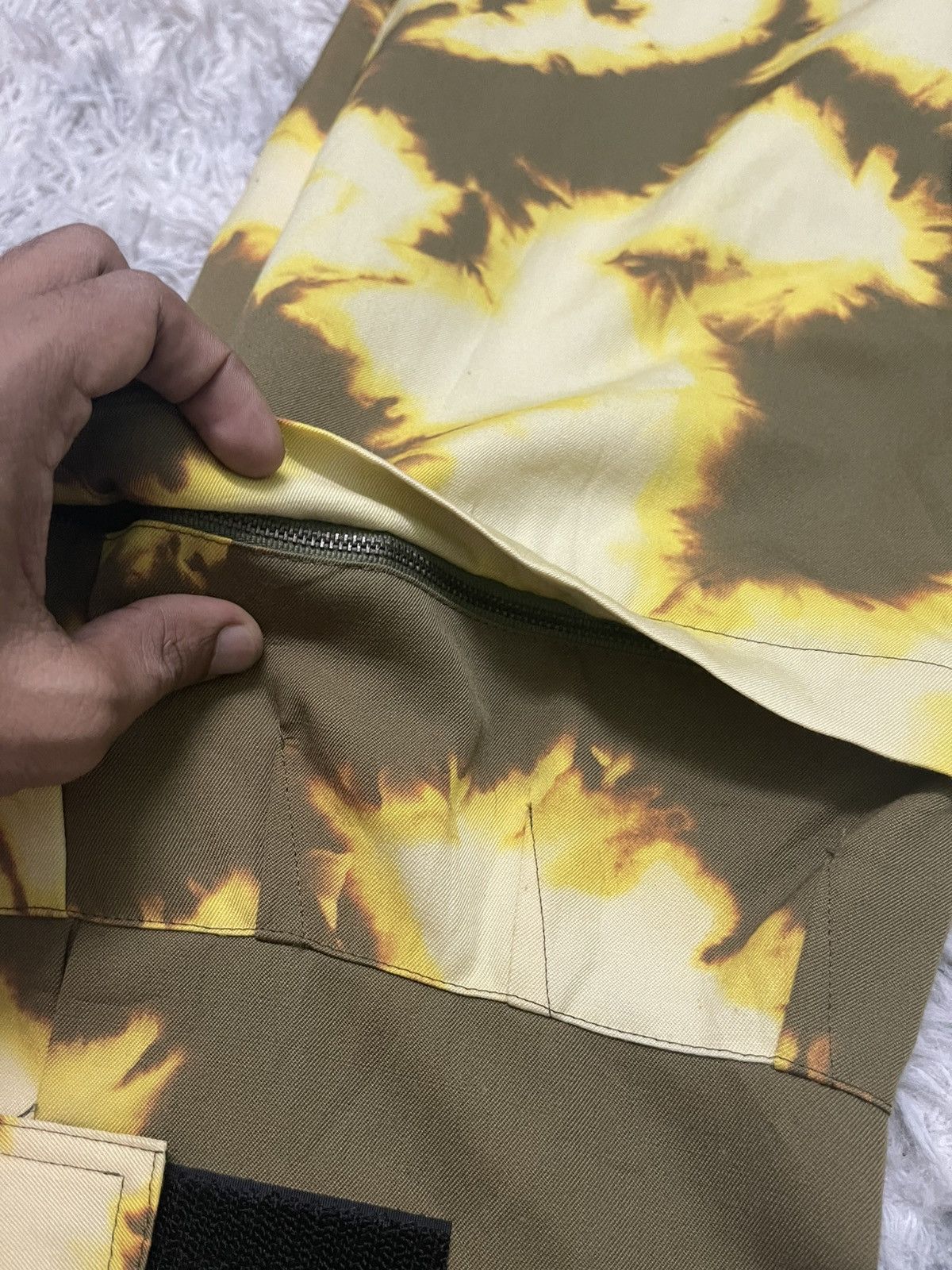 Japanese Brand 2000s ISAMU KATAYAMA INSPIRED TIE DYE PANT RARE Size US 29 - 6 Thumbnail