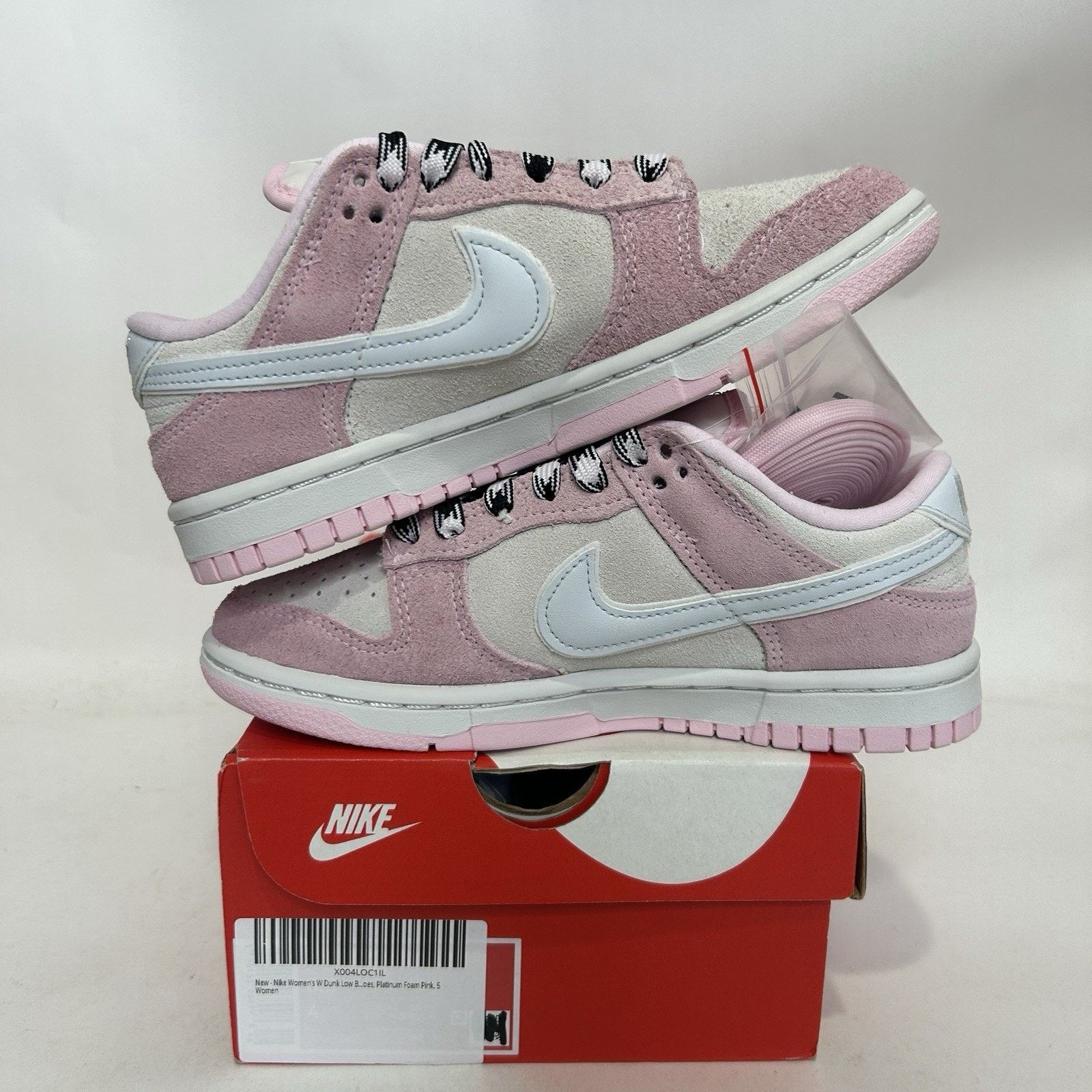 Nike Nike Dunk Low LX WMNS “Pink Foam” DV3054-600 Size US 5.5 / IT 35.5 - 3 Thumbnail