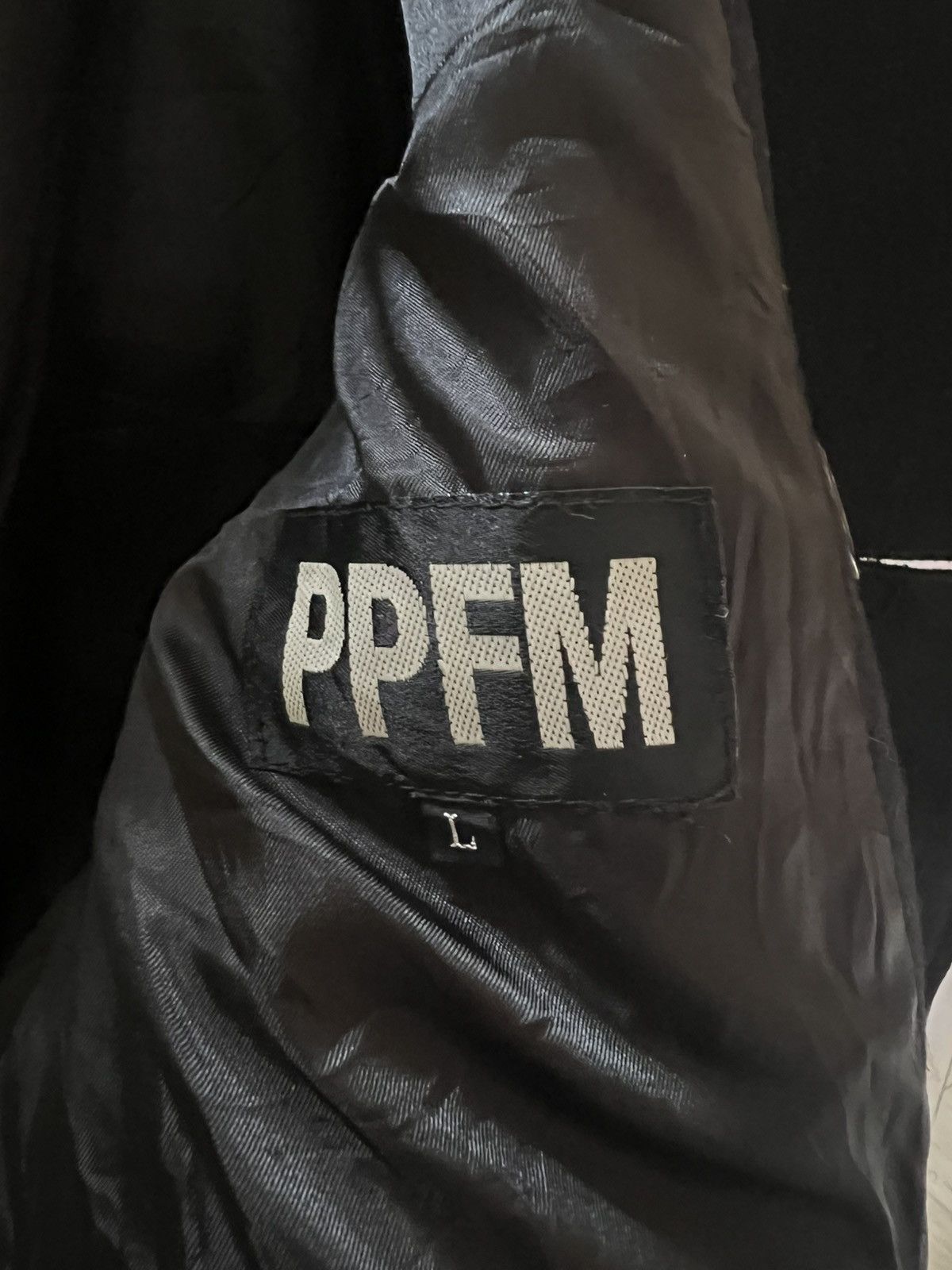 PPFM PPFM BLACK COAT JACKET Size US L / EU 52-54 / 3 - 4 Thumbnail