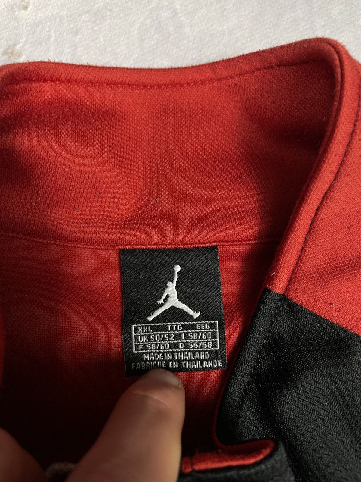 Jordan Brand Jordan Vintage Sweatshirt Jersey Zip Y2K Size US XXL / EU 58 / 5 - 5 Thumbnail