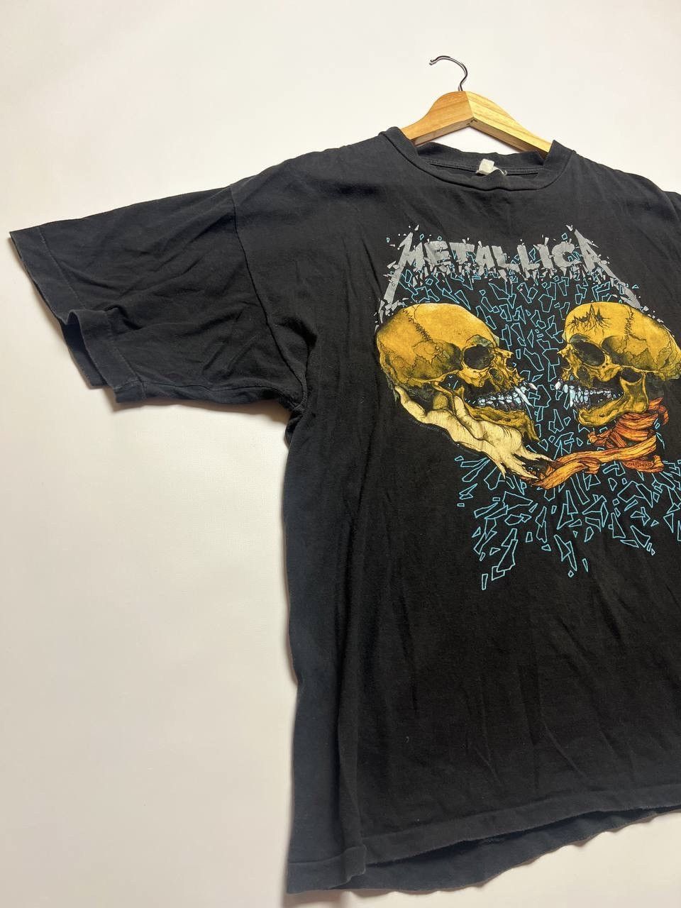 Brockum RARE 1991 Metallica "Sad But True" Tour Shirt Pushead Size US XL / EU 56 / 4 - 5 Thumbnail