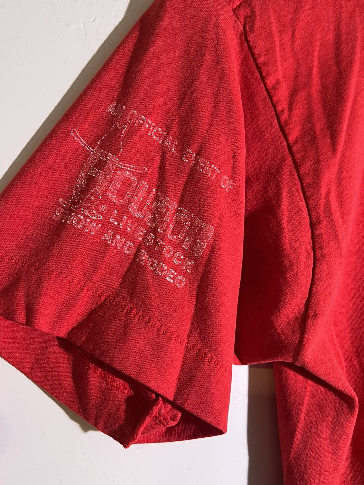 Vintage 80’s 90’s VTG Vintage Conoco Rodeo Run Texas Retro T Shirt Size US M / EU 48-50 / 2 - 7 Thumbnail