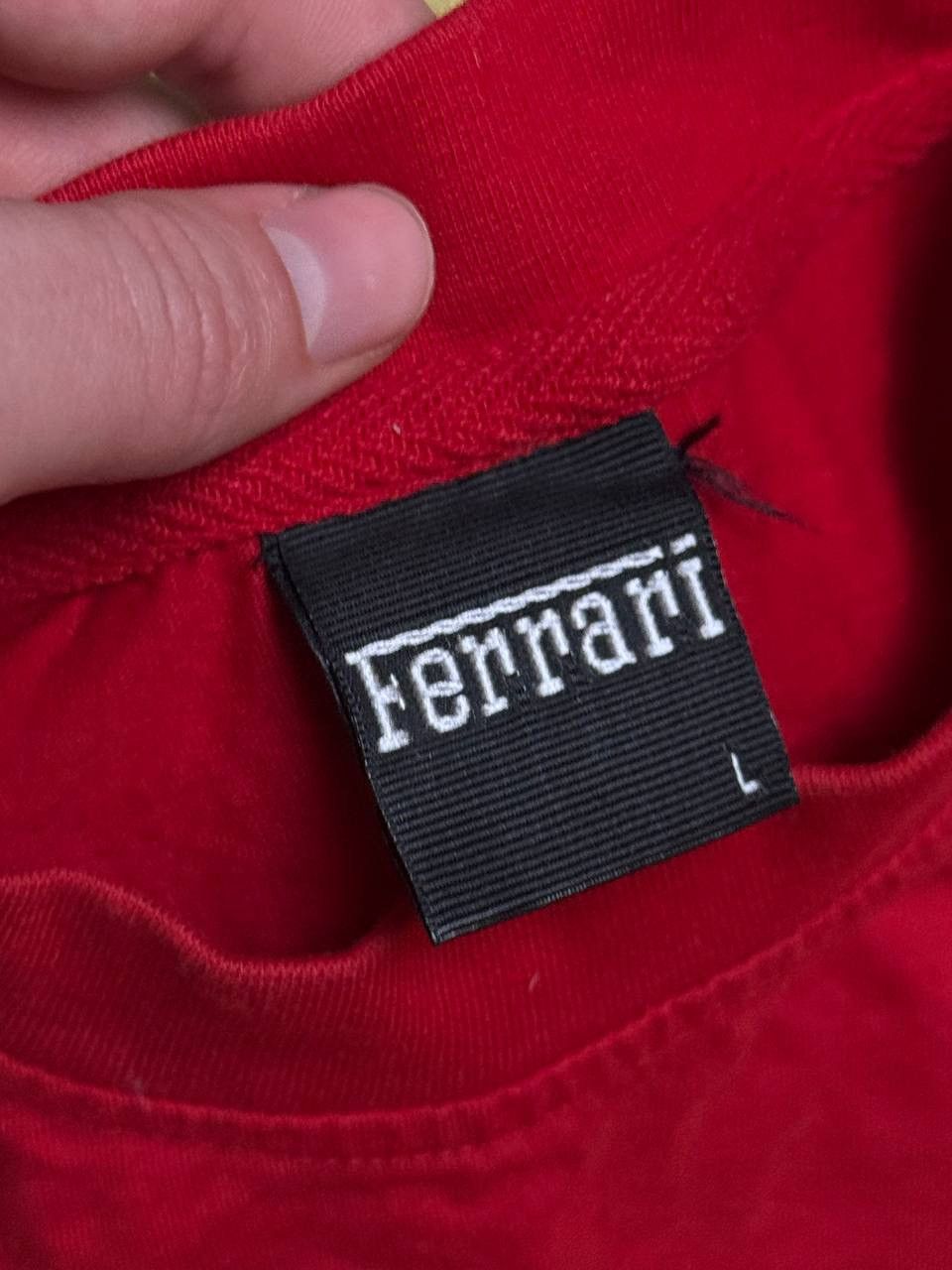 Ferrari Vintage 90s Ferrari t shirt Size US L / EU 52-54 / 3 - 3 Thumbnail