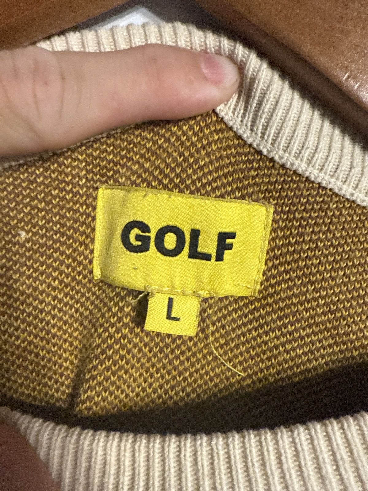 Golf Wang Golf wang rope text sweater. Size US L / EU 52-54 / 3 - 3 Thumbnail