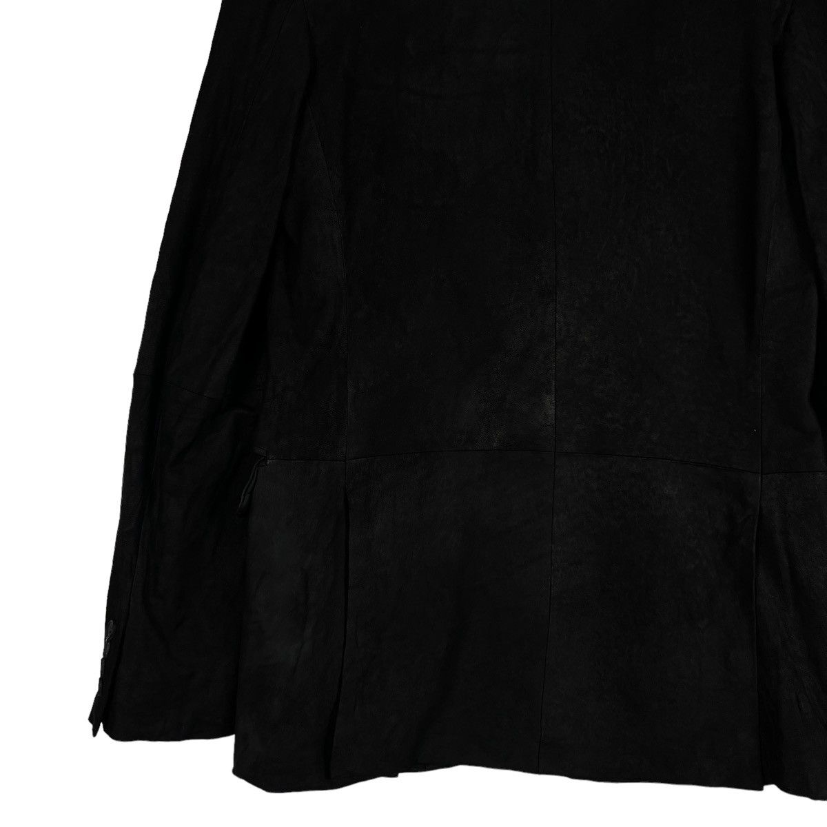 Issey Miyake 🔥VTG ISSEY MIYAKE SHEEPSKIN LEATHER JACKET DOUBLE BREAST Size US M / EU 48-50 / 2 - 11 Thumbnail