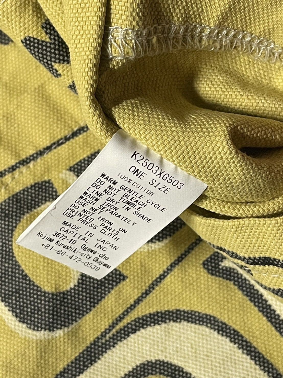 Japanese Brand × Kapital KAPITAL kapital denim apron Size ONE SIZE - 4 Thumbnail