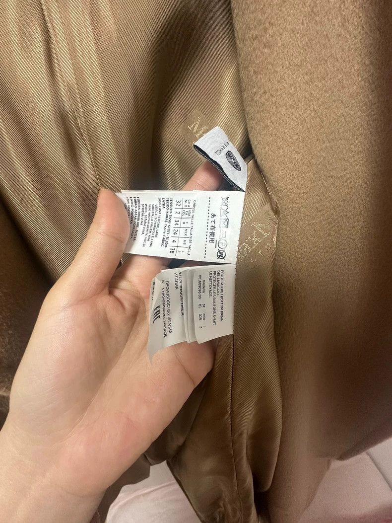 Max Mara Max Mara Hot Camel Coat Size S / US 4 / IT 40 - 6 Thumbnail