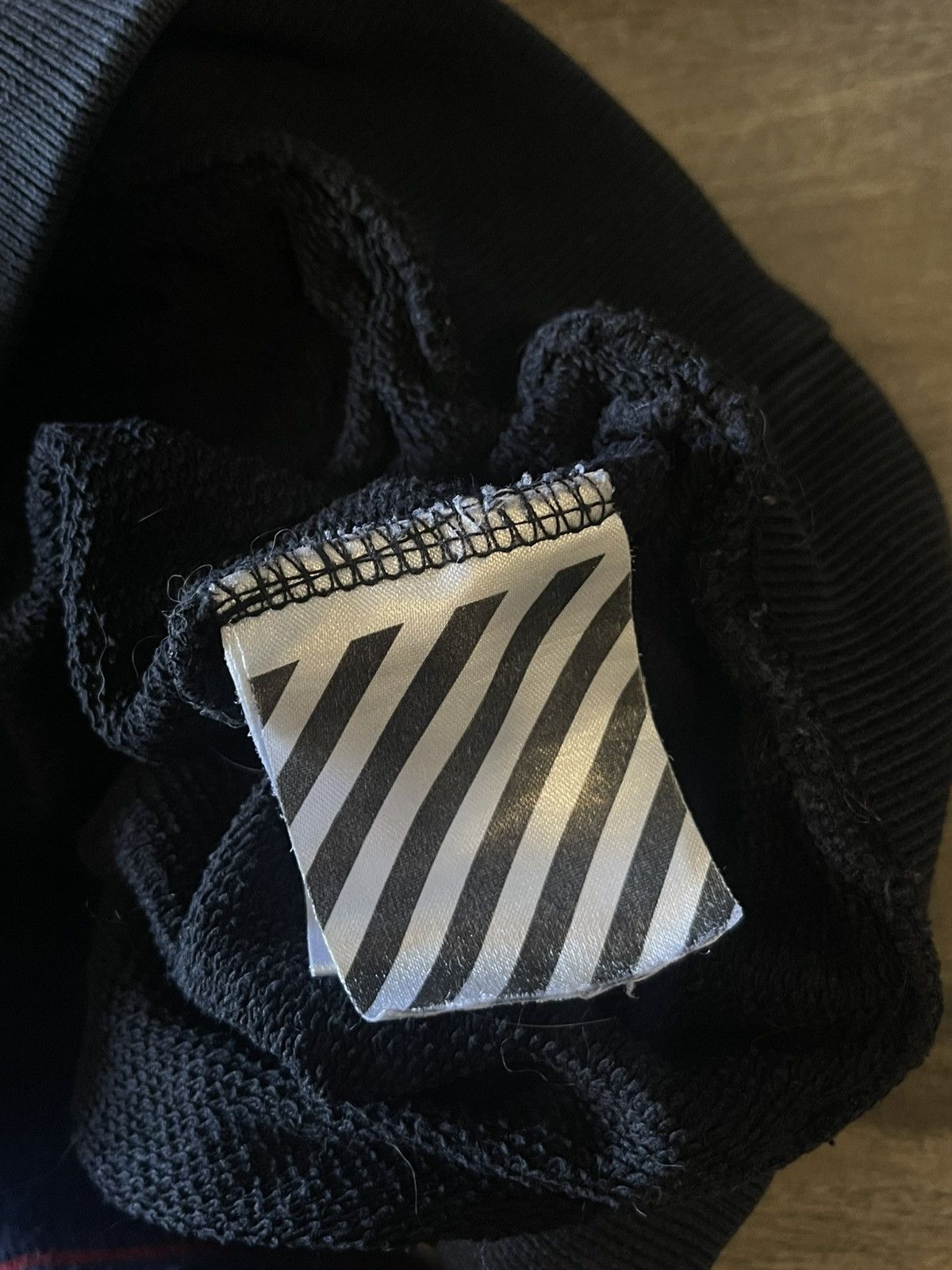 Off-White Off-White Virgil Abloh Caravaggio Black/ Yellow Sweater Size US M / EU 48-50 / 2 - 10 Thumbnail