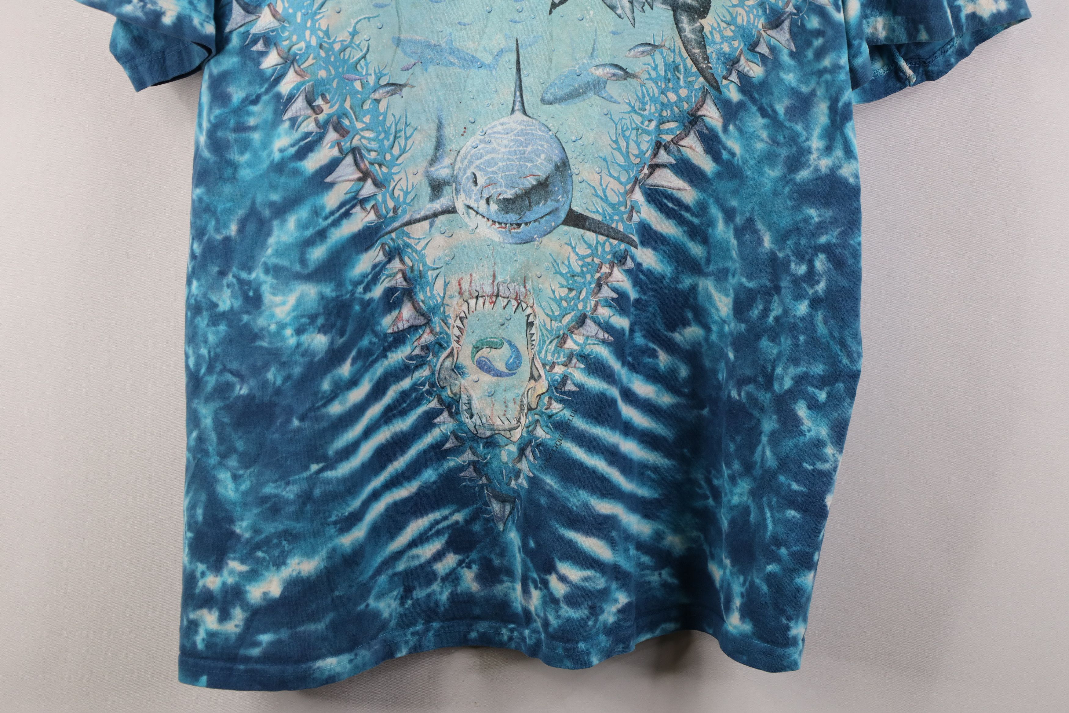 Liquid Blue Vintage 90s Liquid Blue Fish All Over Print T-Shirt USA Size US XL / EU 56 / 4 - 3 Thumbnail
