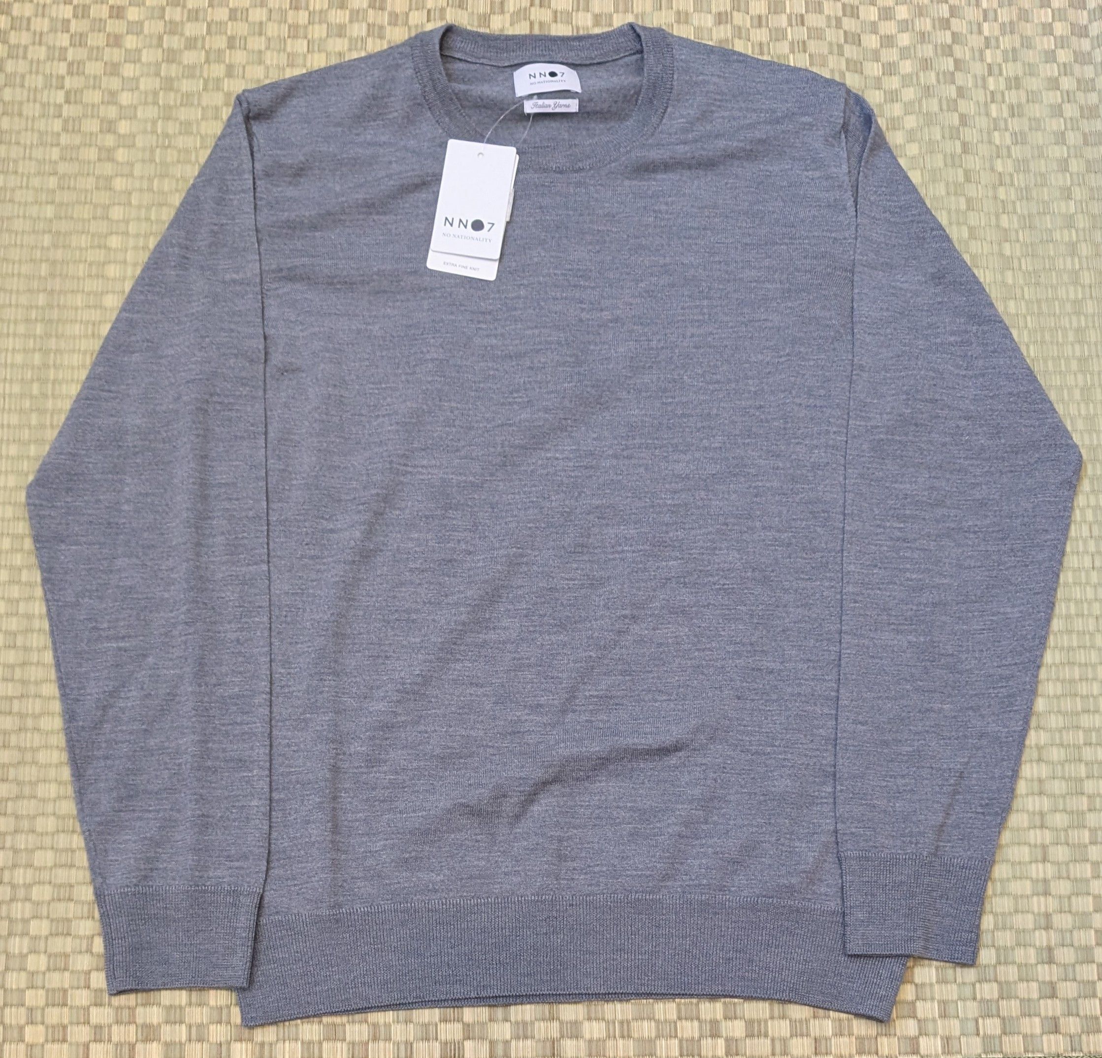 NWT NN07 No Nationality Harry Merino Sweater Made in Italy