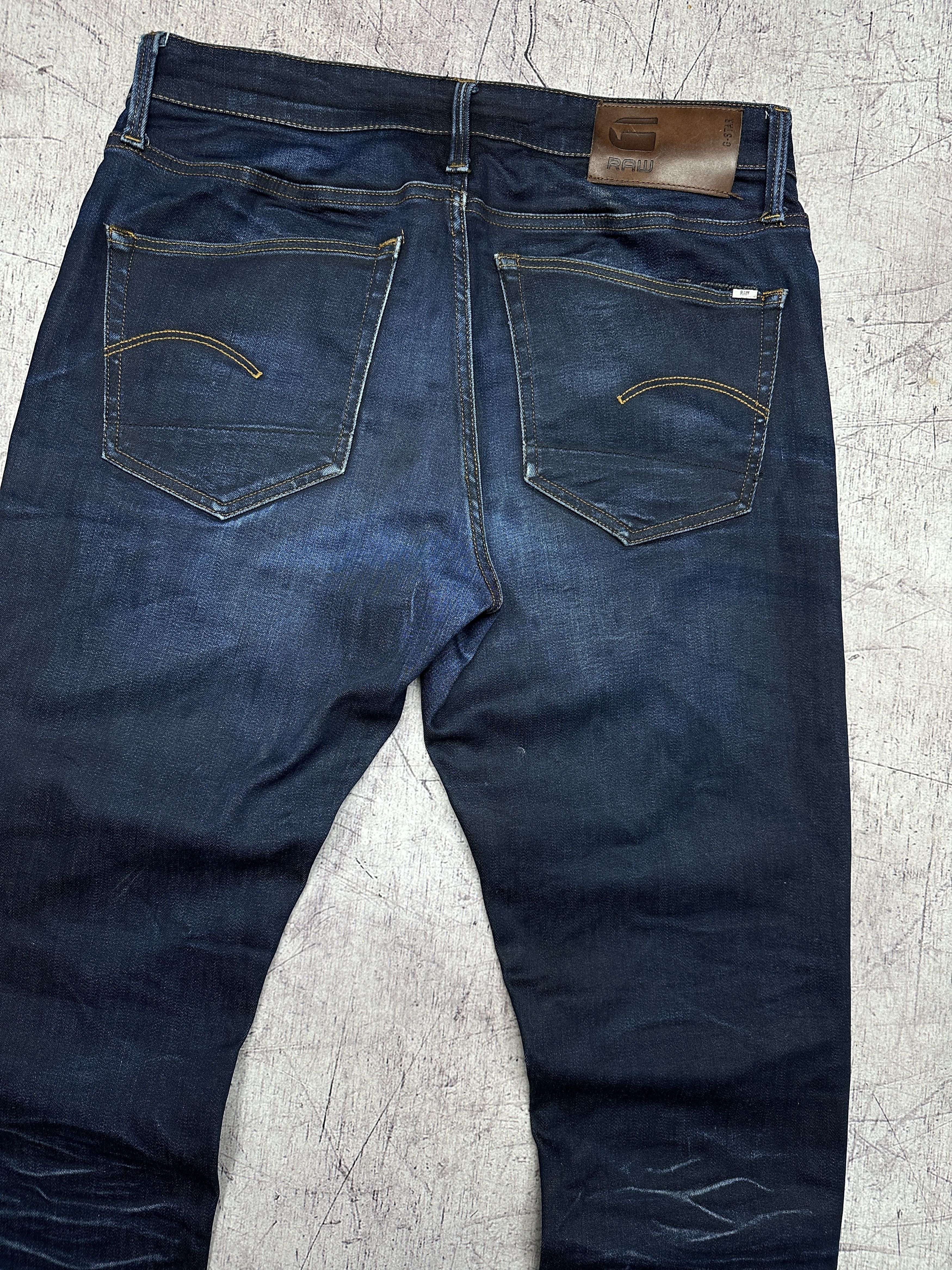 G-Star G Star Raw Mens 3301 Slim Denim Pants Jeans Size US 32 / EU 48 - 8 Thumbnail