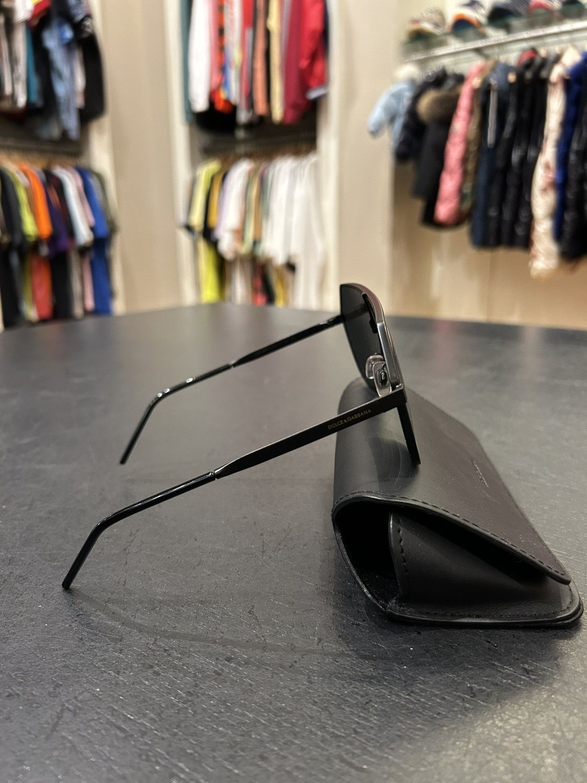 Dolce & Gabbana Dolce & Gabbana Aviator Glasses Size ONE SIZE - 3 Thumbnail