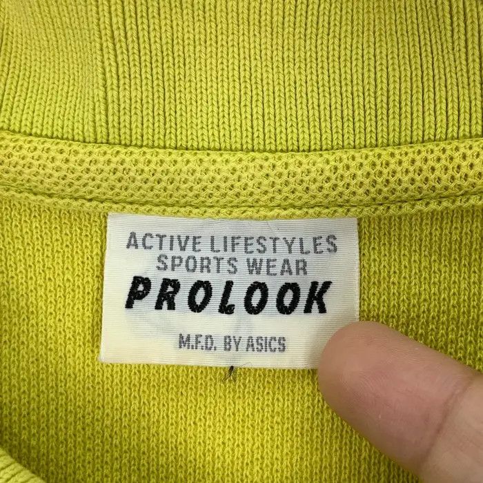 Asics Vintage ASICS JAPAN PROLOOK Collection Polo Tee Shirt Size L / US 10 / IT 46 - 7 Thumbnail