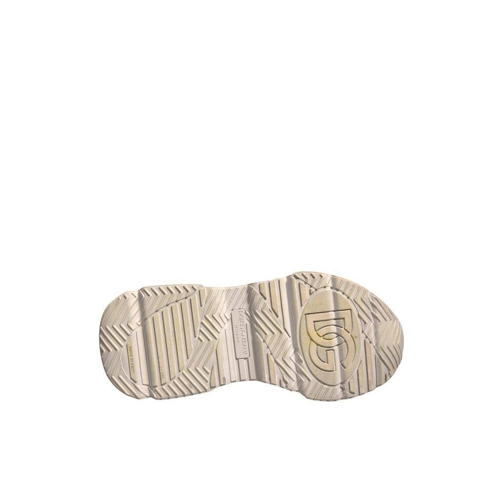 Dolce & Gabbana Dolce & Gabbana White Daymaster Leather Low Top Sneakers Sho Size US 9 / EU 42 - 7 Thumbnail