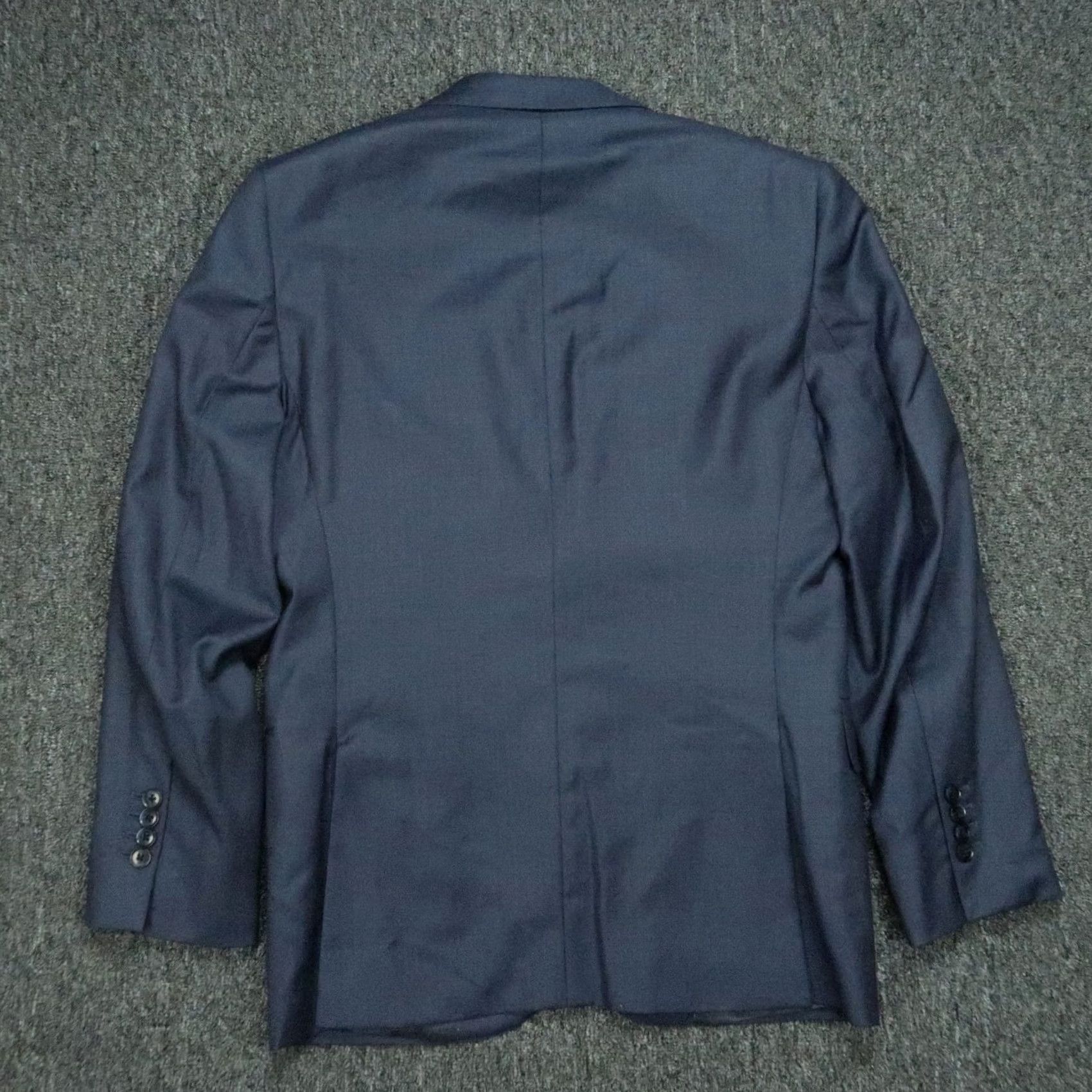 Peter Millar Peter Millar Blazer Mens Blue 40R Wool Single-Breasted Sport Coat Jacket Size 40R - 6 Thumbnail