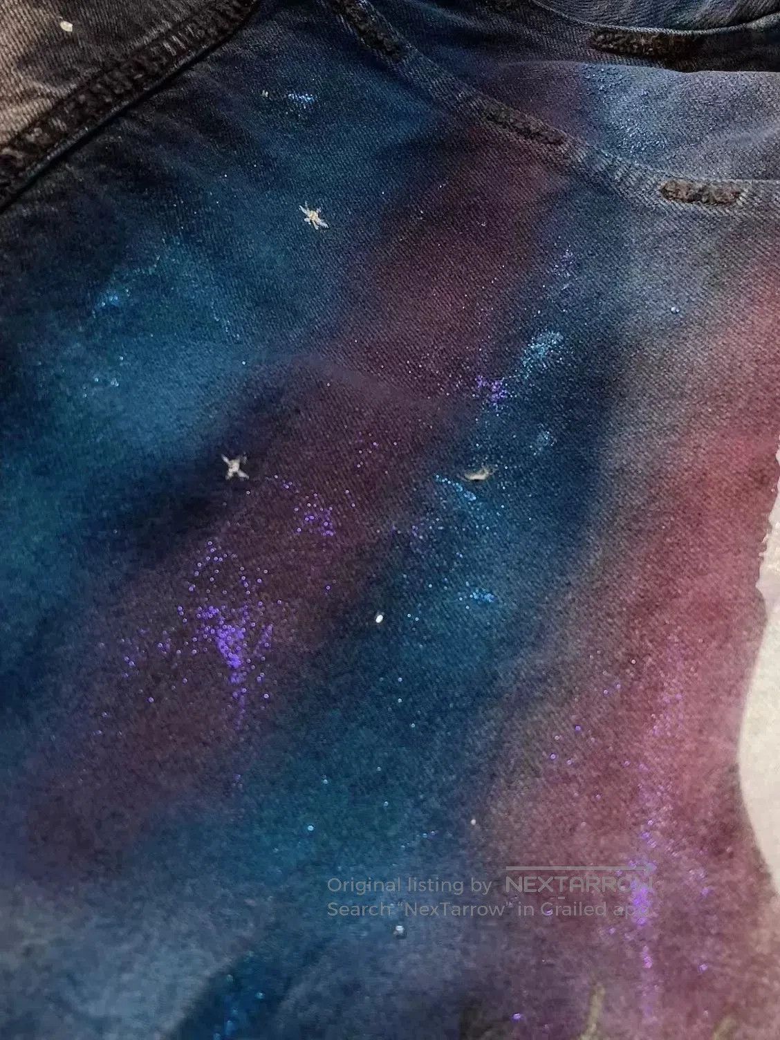 Amiri Amiri Starry Wolf Denim Jacket. Size US XL / EU 56 / 4 - 5 Thumbnail